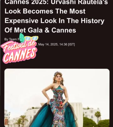 Urvashi Rautela Honors India’s Global Heritage