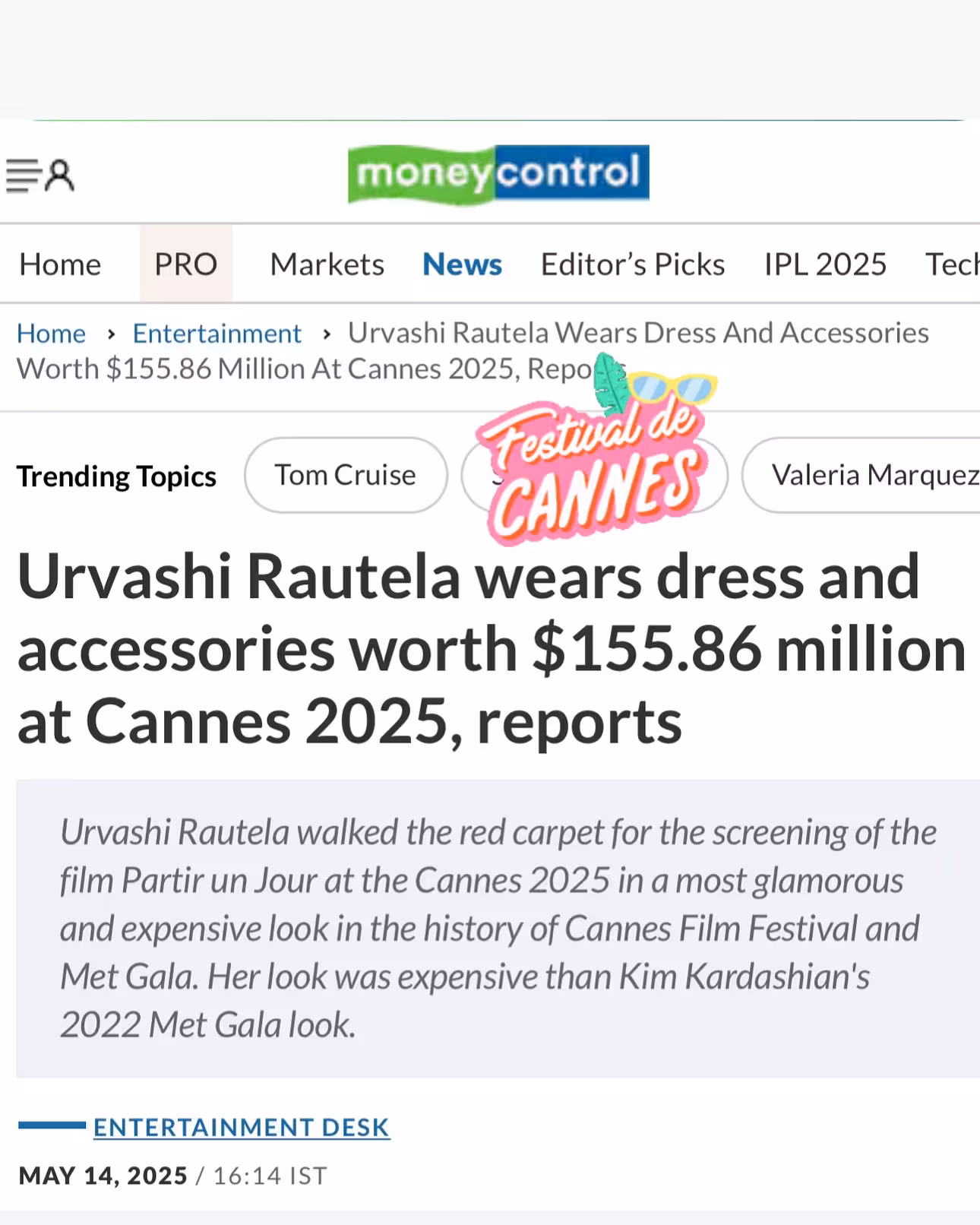 Urvashi Rautela Honors India’s Global Heritage