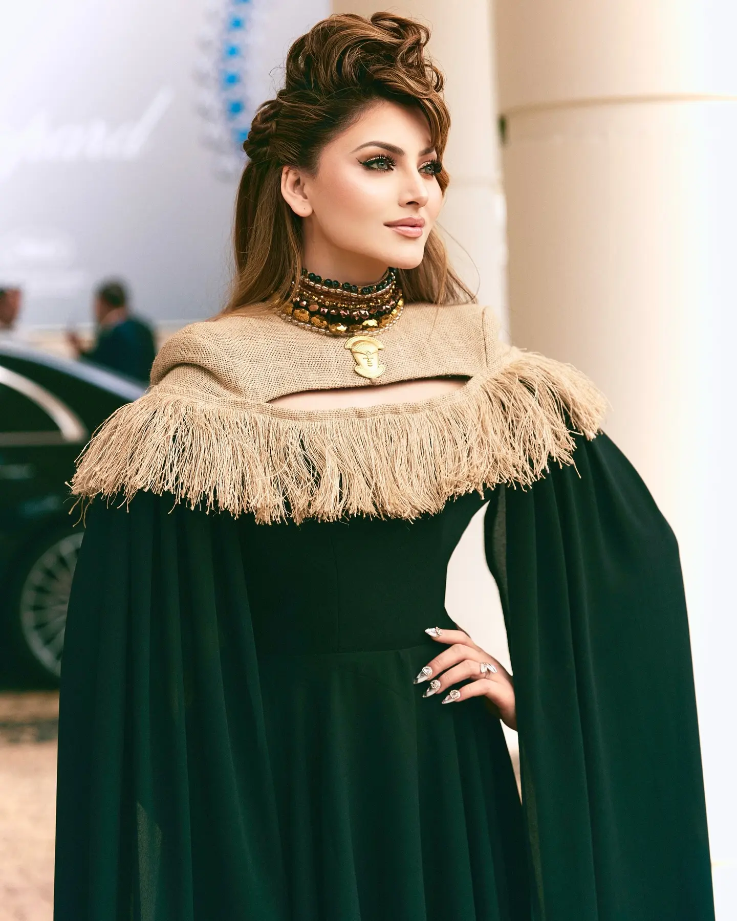 Urvashi Rautela Stuns At Cannes 2025 International flair and custom couture mark her iconic Cannes 2025 red-carpet moment now!!