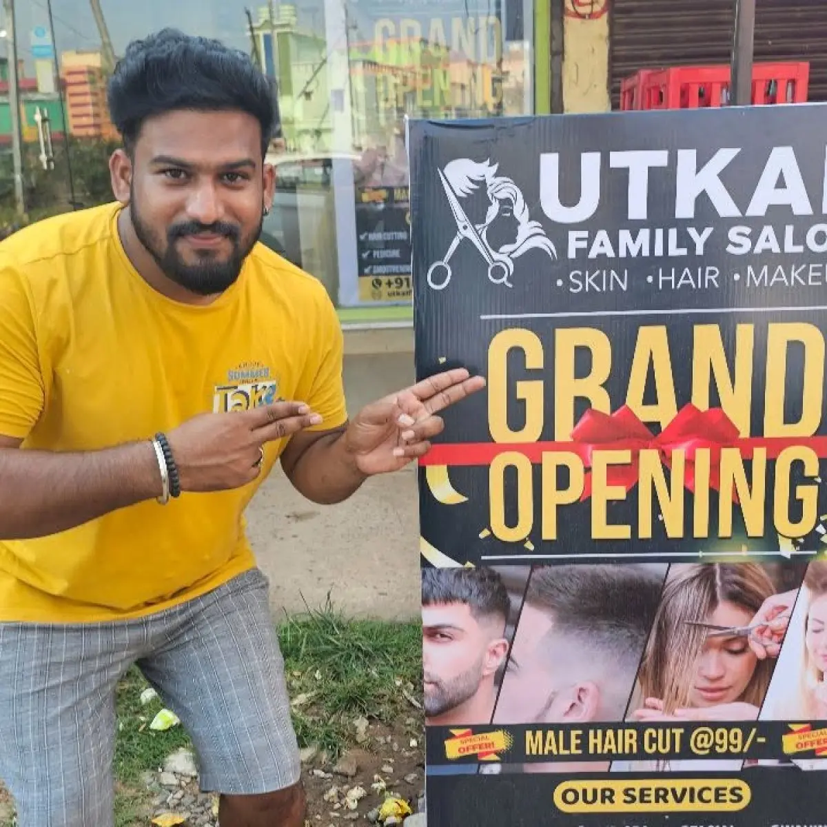 Exclusive pain relief deal available now at UTKAL Family Salon in Kalinga Vihar, Purusottam.