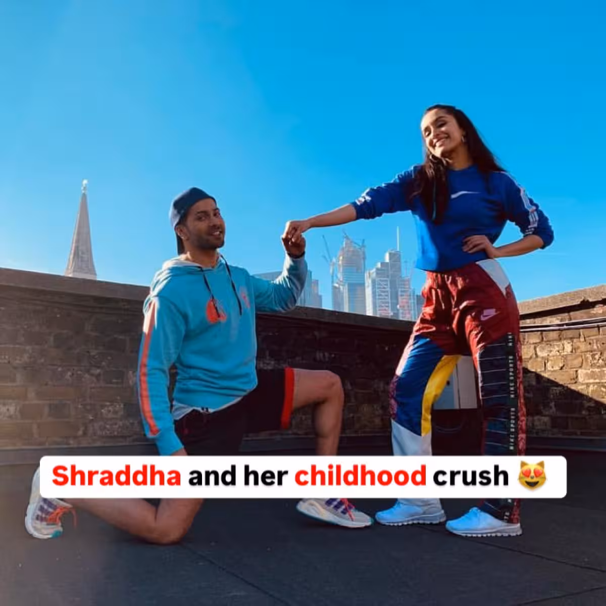 Varun And Shraddha Captivate Fans With Candid Moment Bollywood Society posts a charming glimpse that instantly captivates dedicated film lovers.