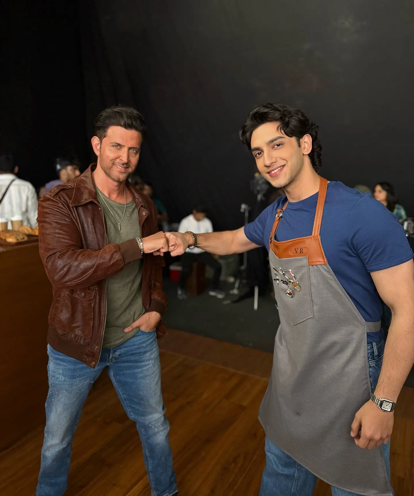 Vedang Raina Reunites With Hrithik Roshan From his first paycheck as a model to a nostalgic shoot with an iconic legend today -cool