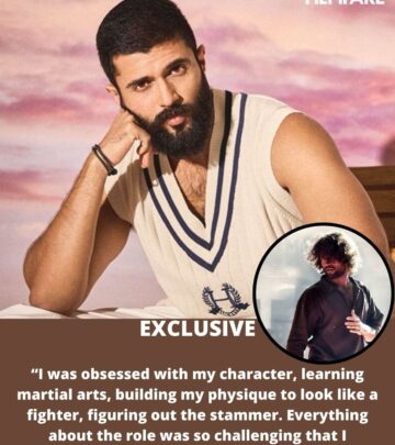 Cover star opens up on hard-hitting film challenges, passion and career lessons from Liger.