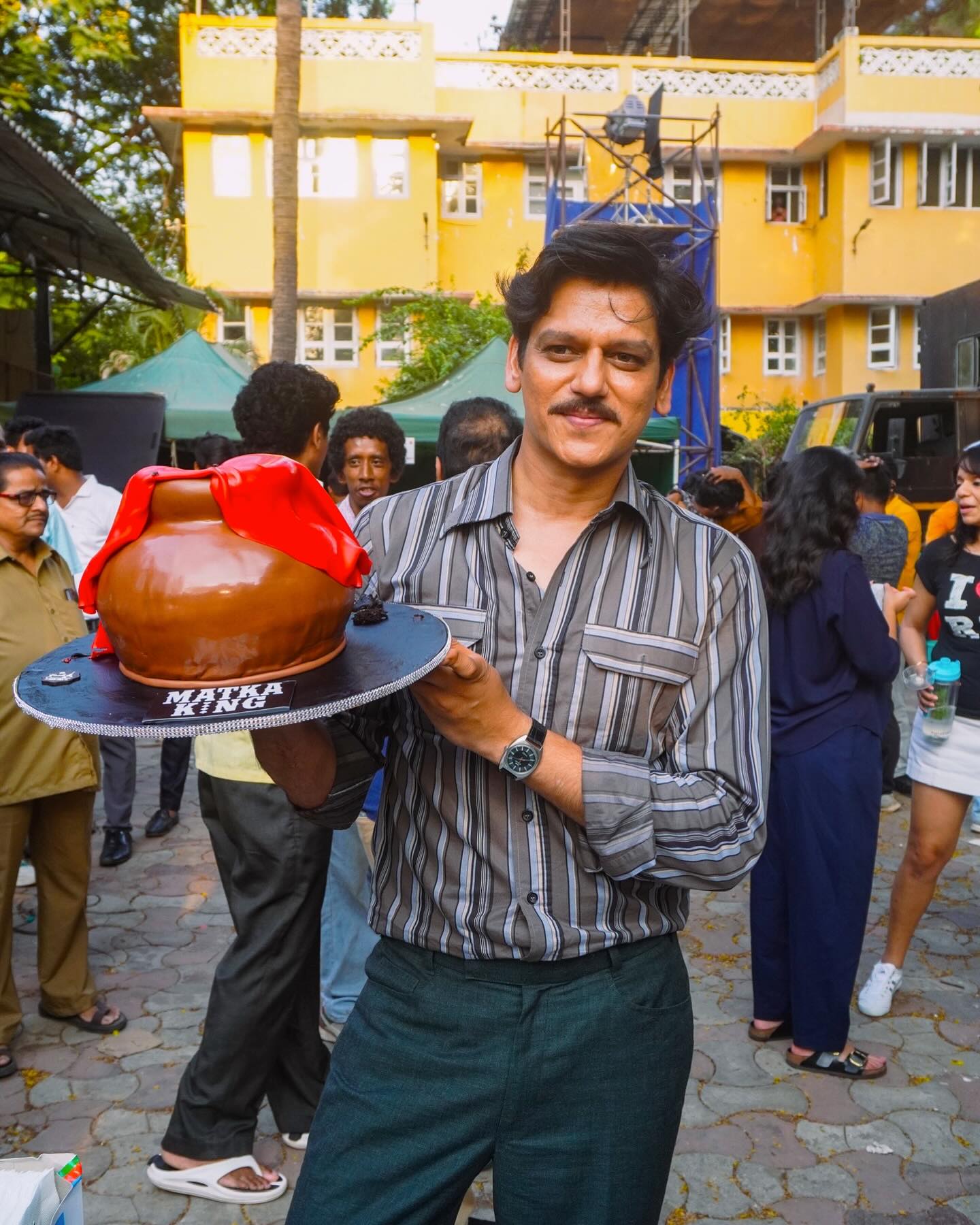 Vijay Varma Celebrates Matka King Wrap Matka King wrap marks a milestone in immersive storytelling on Prime Video, set for debut!