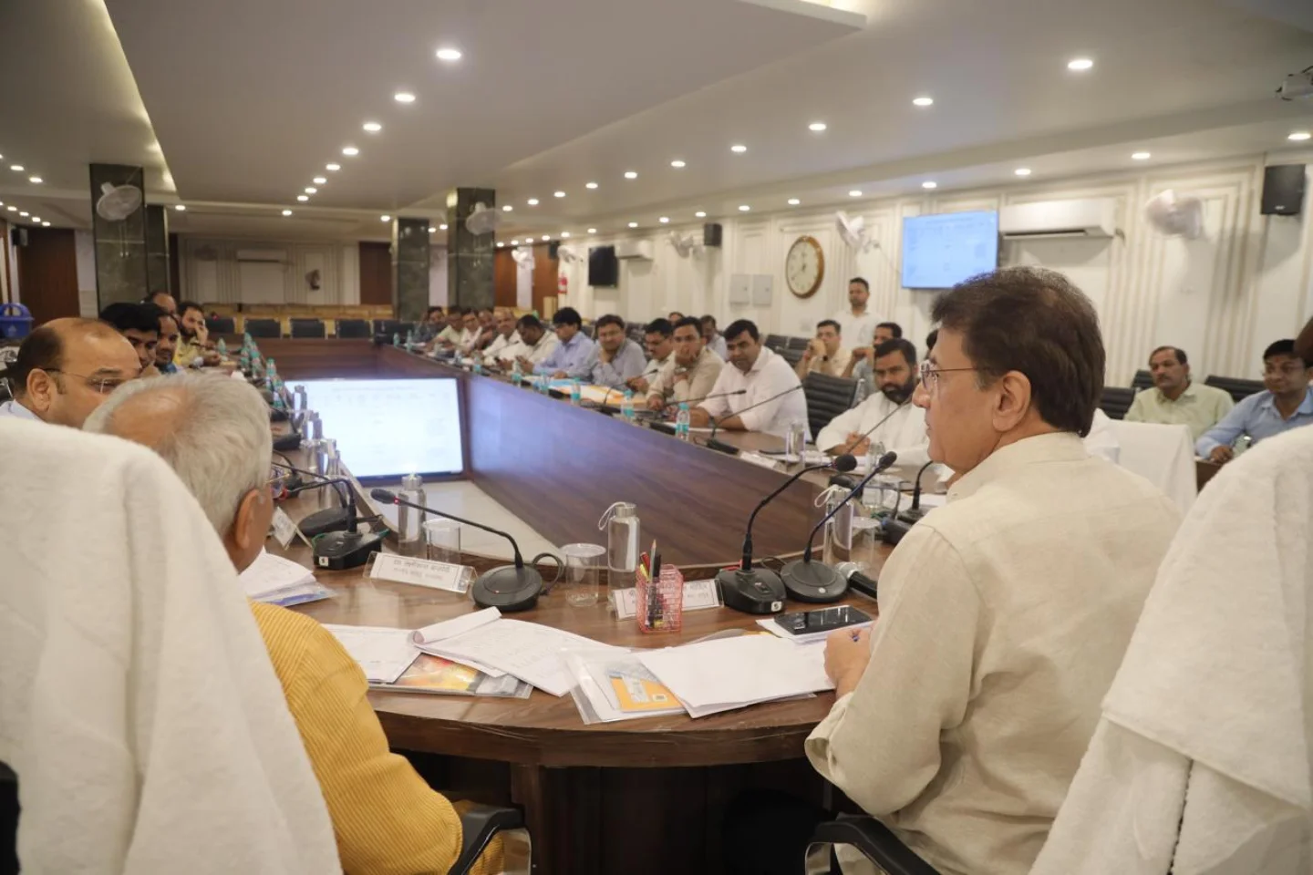 Vikas Bhavan Meeting Advances Rural Development