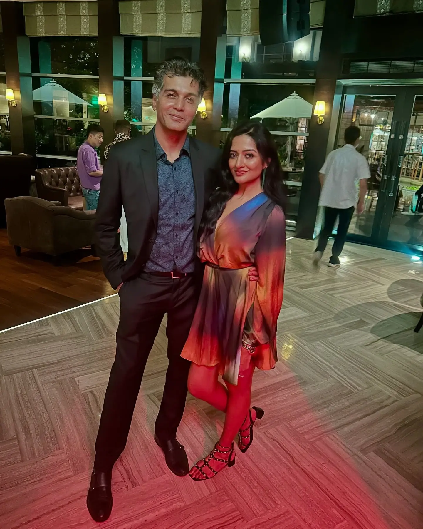Vimala Raman Steals Hearts And Snacks Throughout The Night Vimala Raman dazzles with playful moments blending late-night snacking and chic celebrity!
