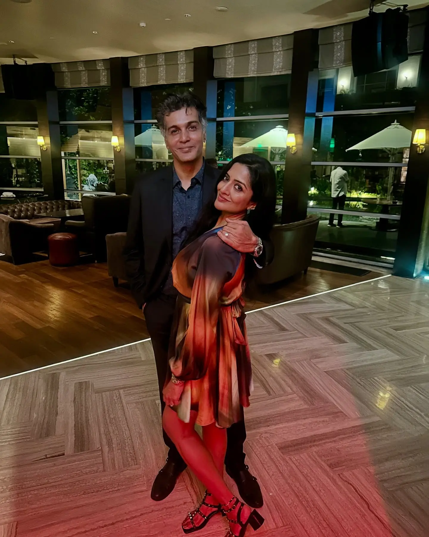 Vimala Raman Steals Hearts And Snacks Throughout The Night