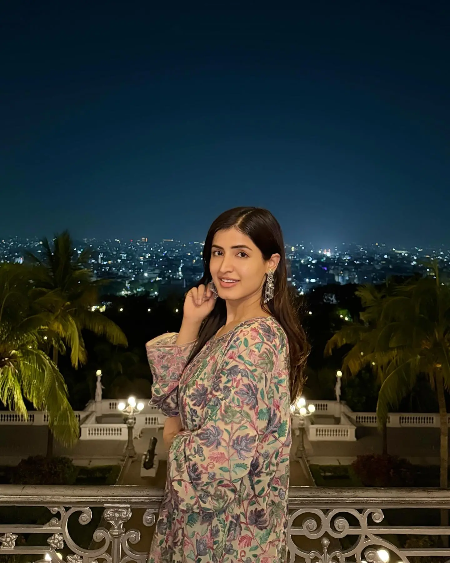 Vinali Bhatnagar Stuns With Chic Floral Potd Look Bhatnagar stuns with chic floral finesse in her latest potd showcasing effortless style!.