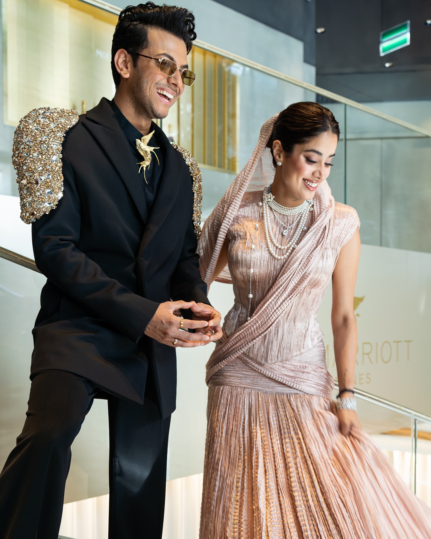 Vishal Jethwa At Cannes With Sudha The acclaimed filmmaker shares a heartfelt moment at Cannes, celebrating Homebound journey!