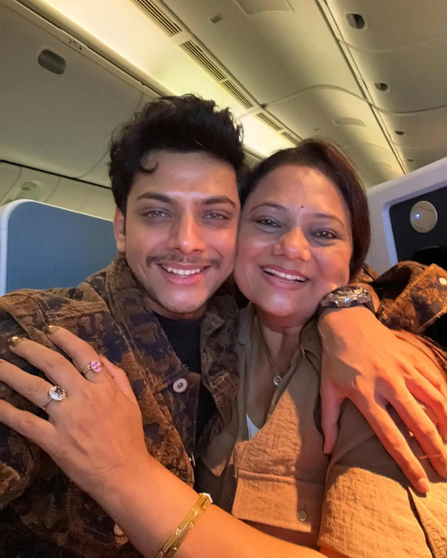 Vishal Jethwa Fulfills Childhood Flight Dream At Cannes With Mom Dreams take flight at Cannes as Vishal Jethwa travels abroad with his cherished mother!!!!