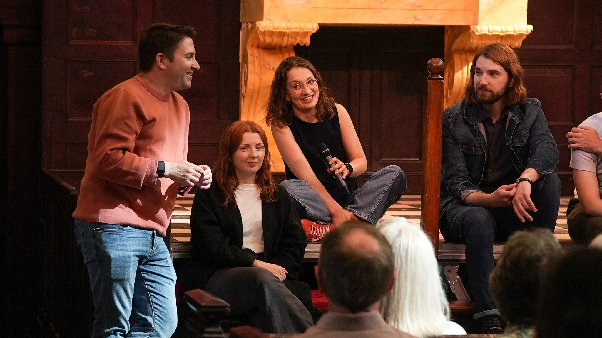 Voces8 Music Workshop Sparks Laughter