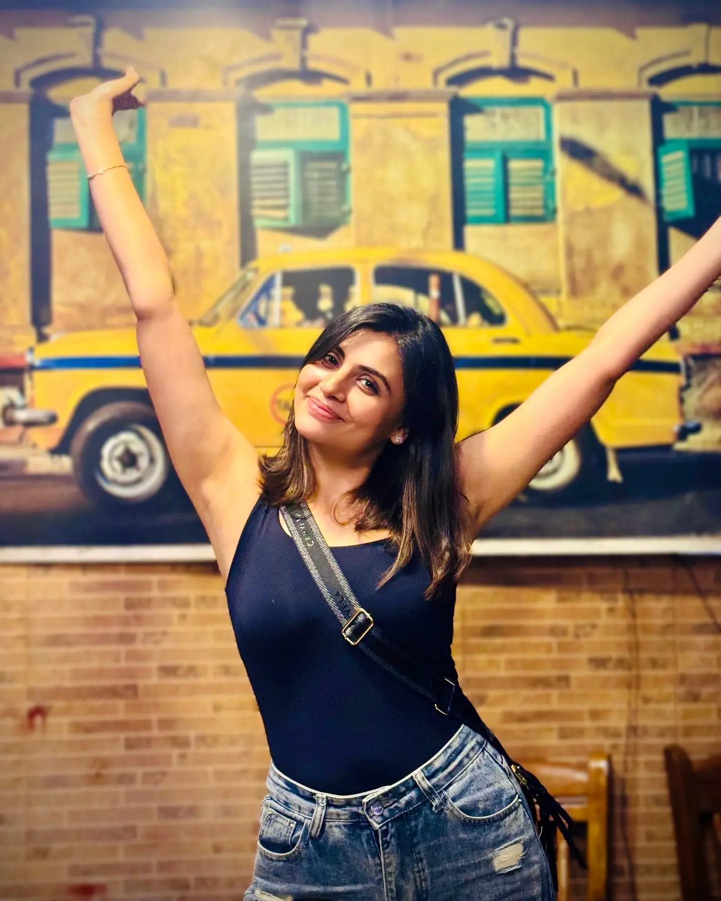 Wall-Matching Mood: Malati Chaahar’s Insta Fashion Moment
