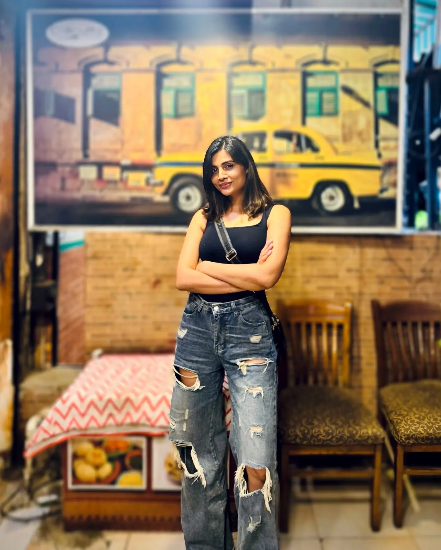 Wall-Matching Mood: Malati Chaahar’s Insta Fashion Moment