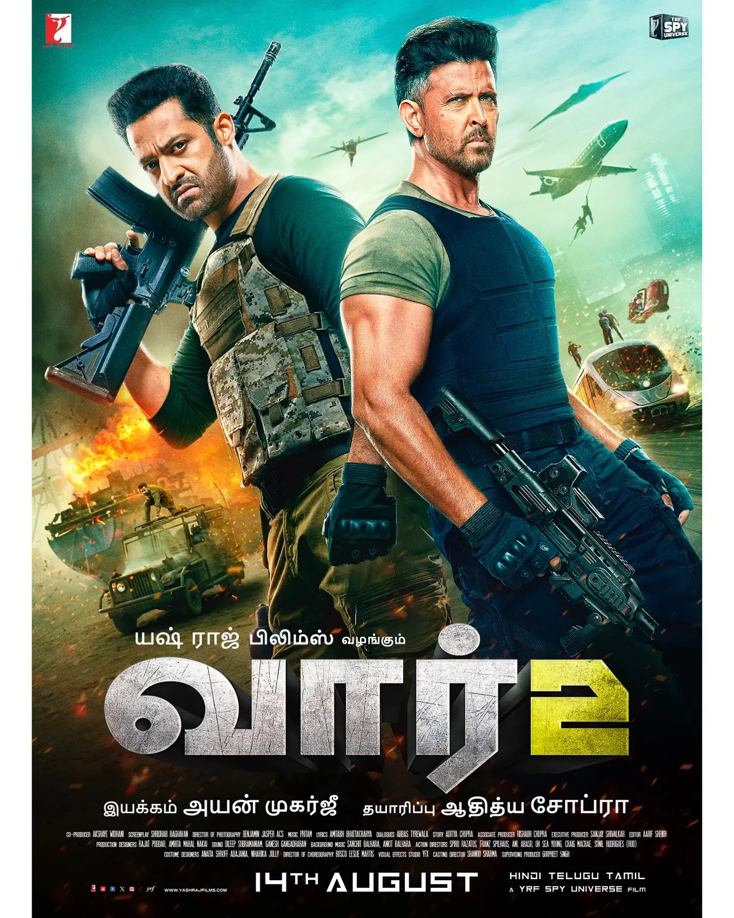 War2 Teaser Launch Sparks Excitement In Theatres