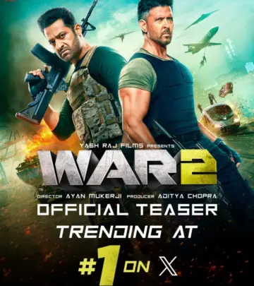 War2 Teaser Tops Trending on X