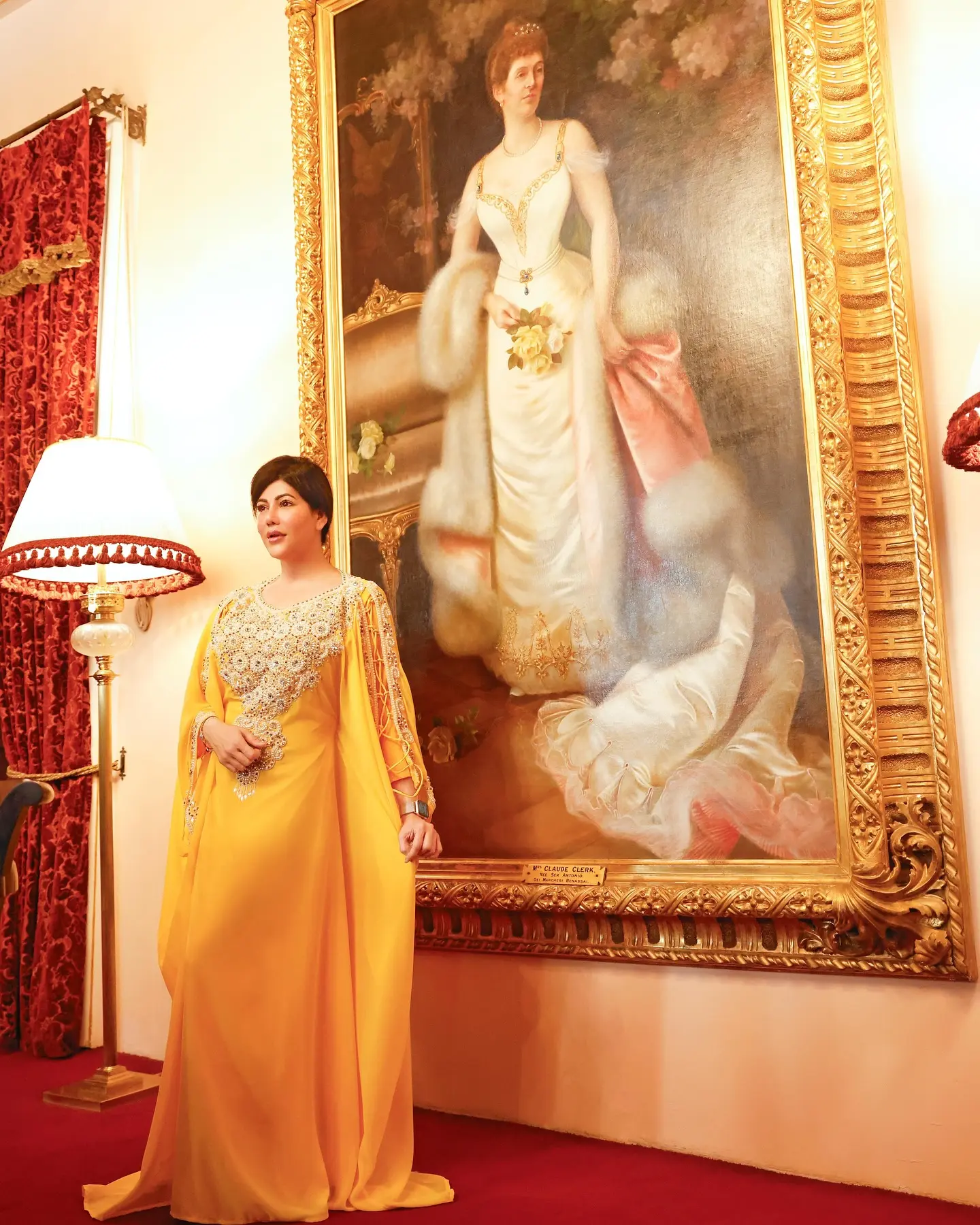 Warda Khan Radiates in Stunning Yellow Look Celebrity makes a bold statement with a sunny outfit that beams upbeat charm and energy!!