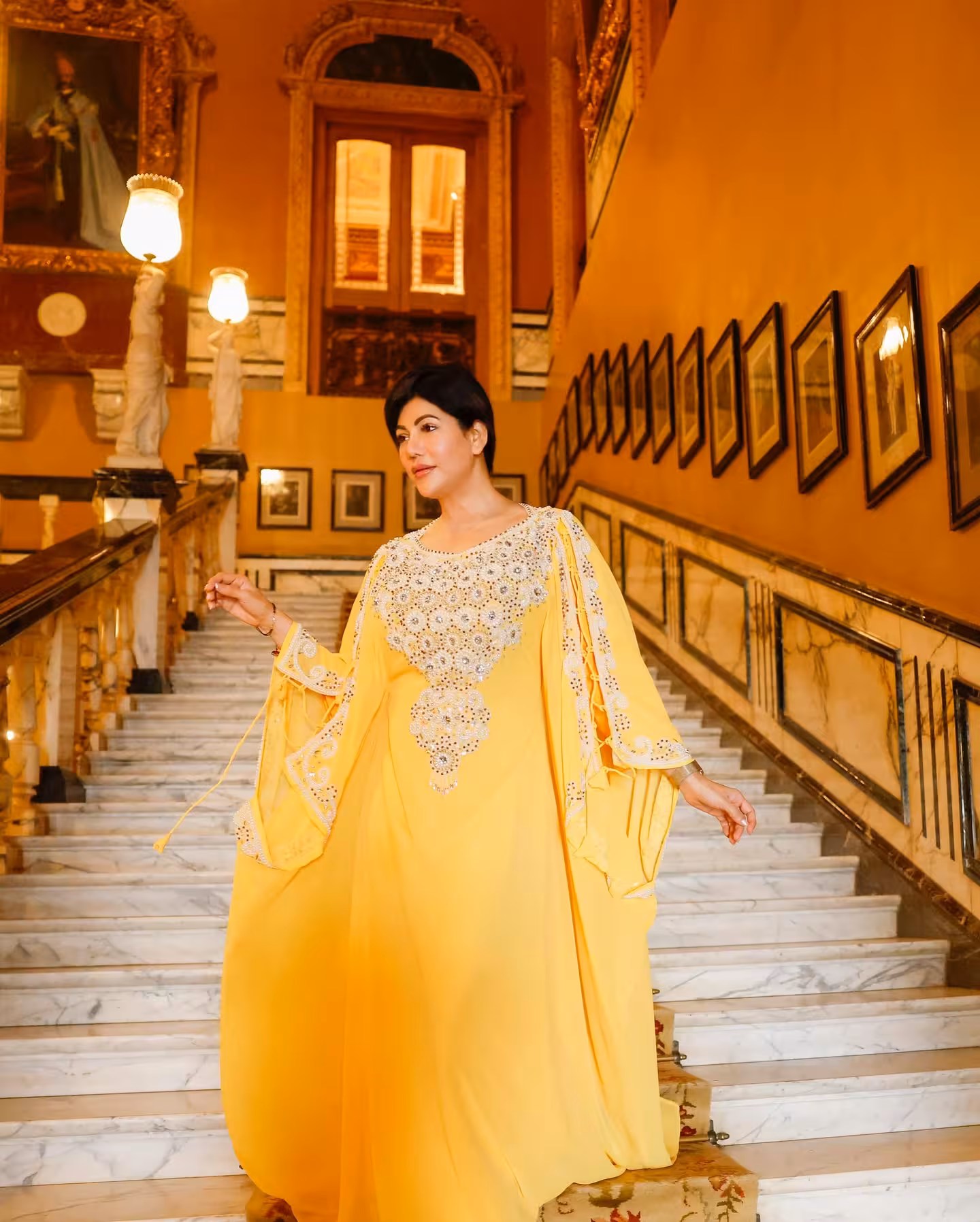 Warda Khan Radiates in Stunning Yellow Look