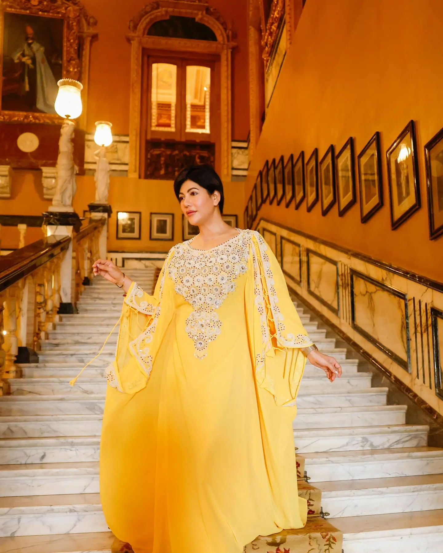 Warda Khan Radiates in Stunning Yellow Look