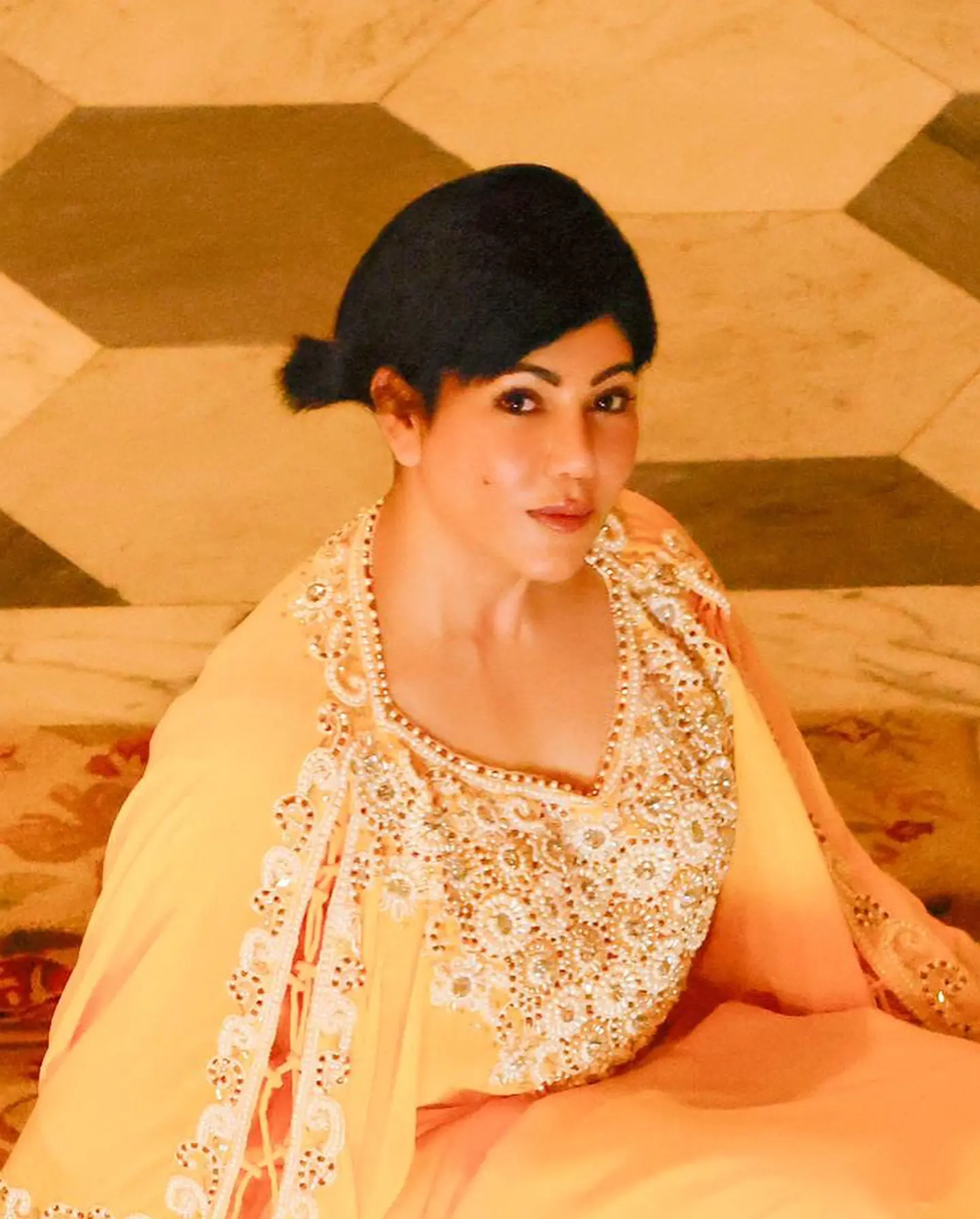 Warda Khan Radiates in Stunning Yellow Look