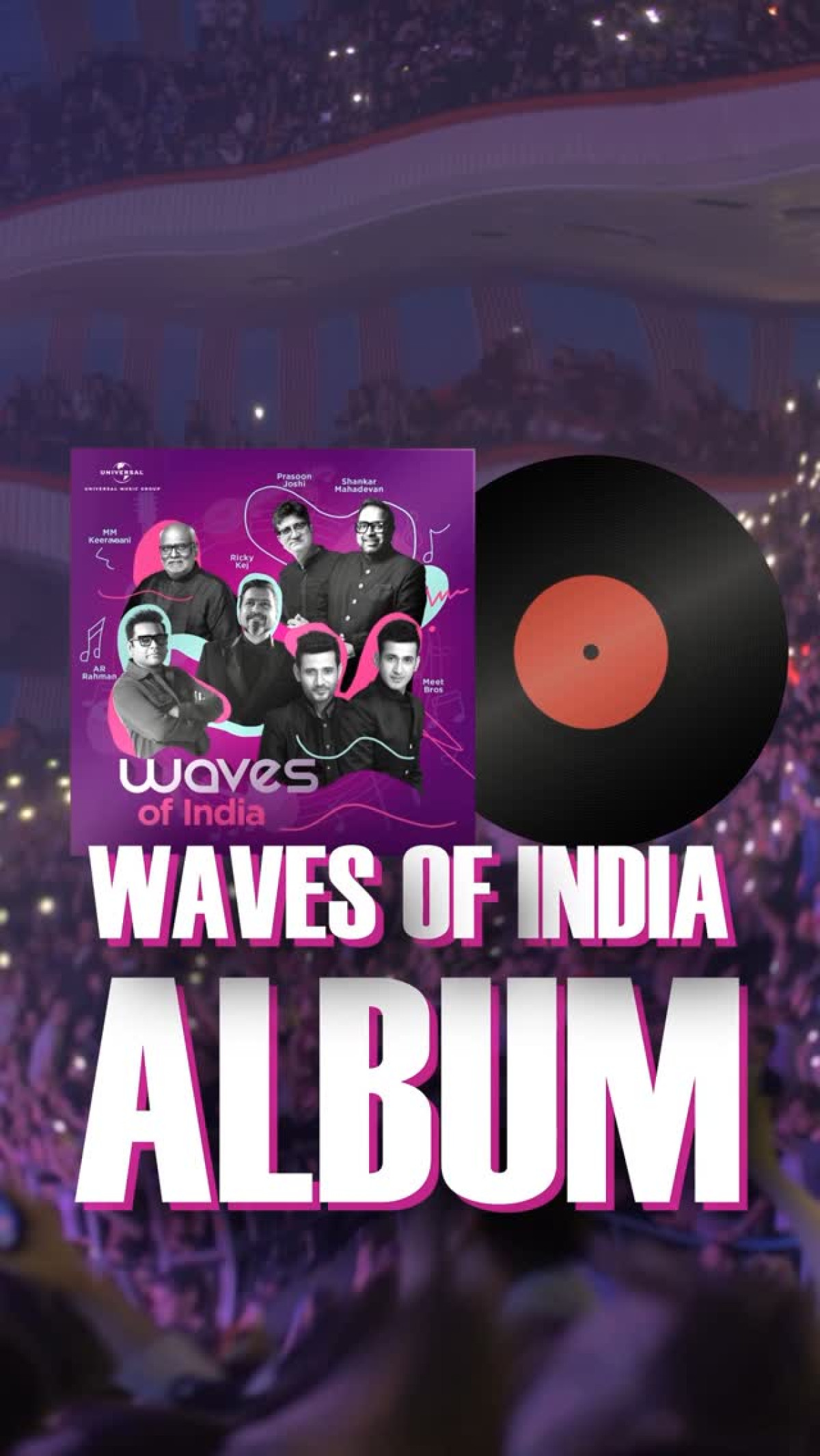 India’s Musical Titans Unite For #WavesOfIndia Album, A Cultural Masterpiece Five maestros team up in a creative revolution, offering an enchanting musical tribute to India.