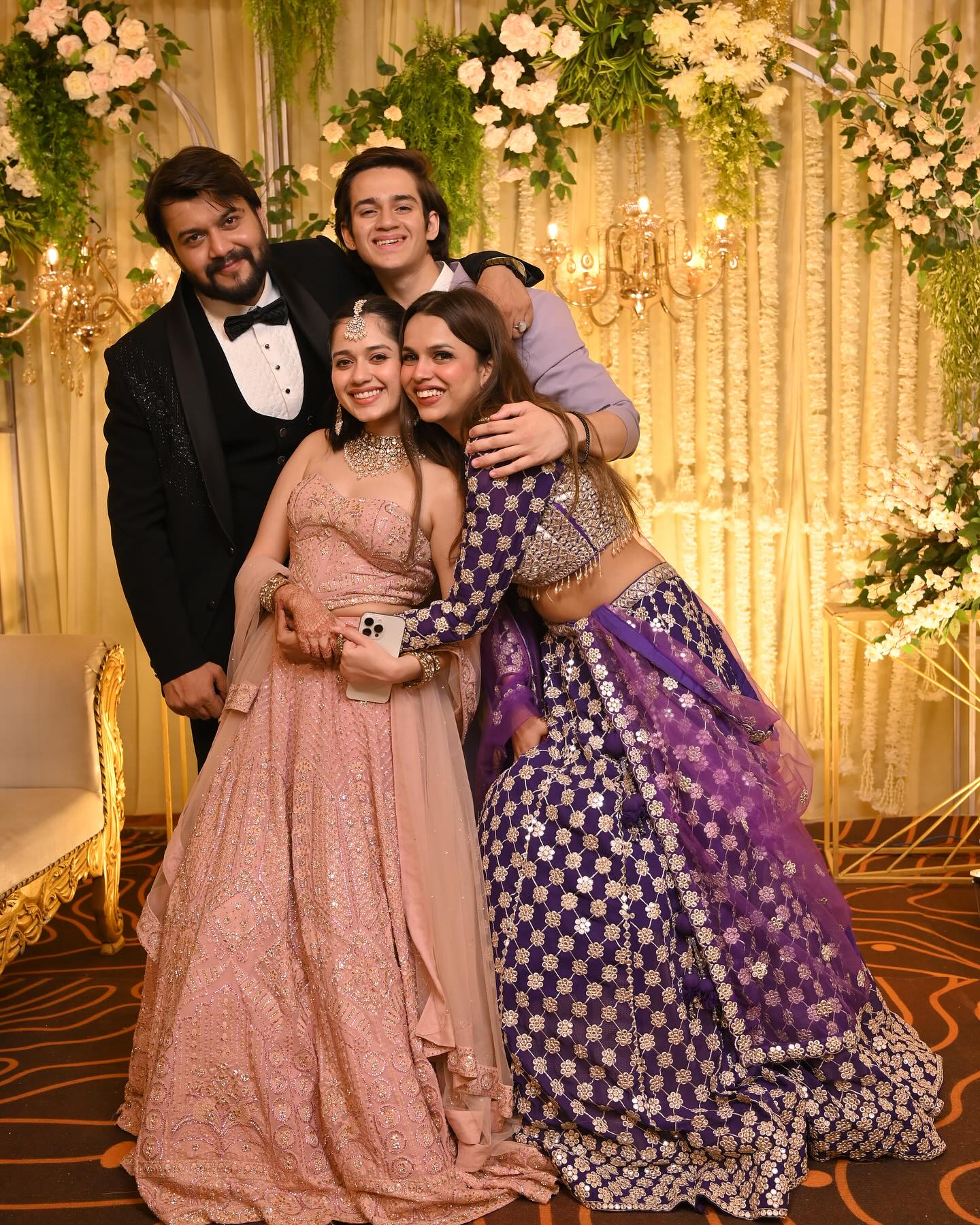 Wedding Moments: Jannat Zubair Rahmani's Stylish Wedding Dump