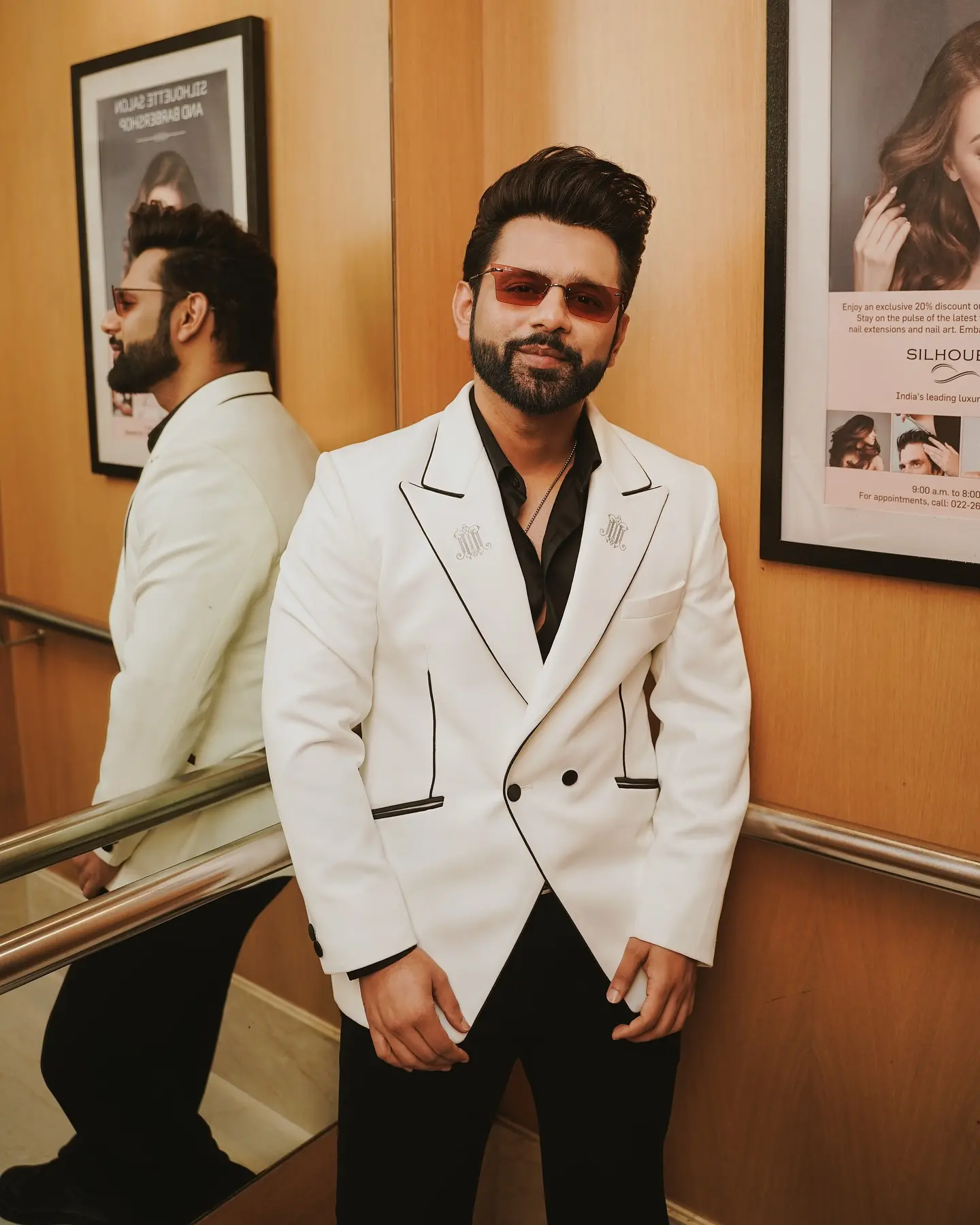 White Class Forever: Rahul Vaidya Strikes a Pose