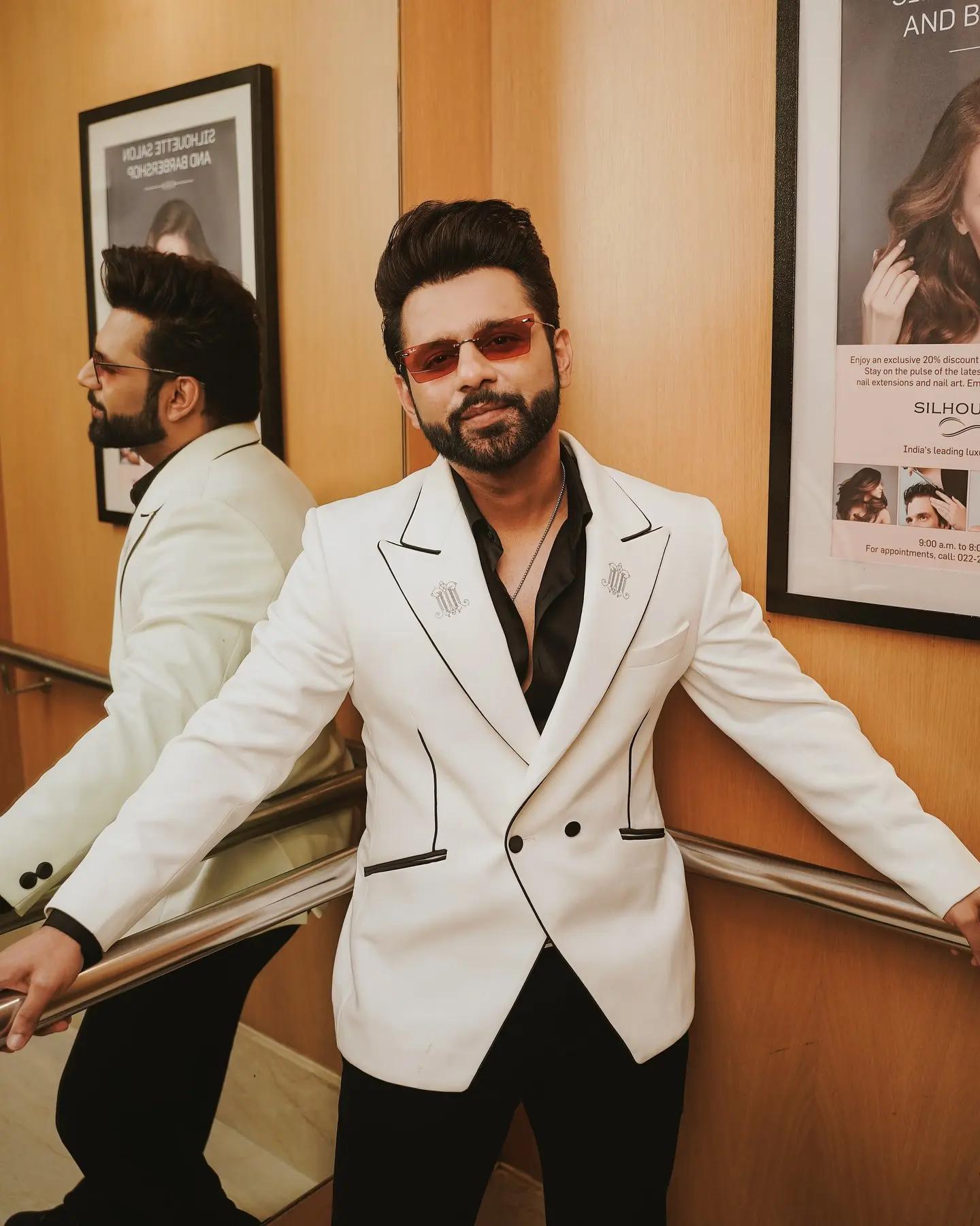 White Class Forever: Rahul Vaidya Strikes a Pose