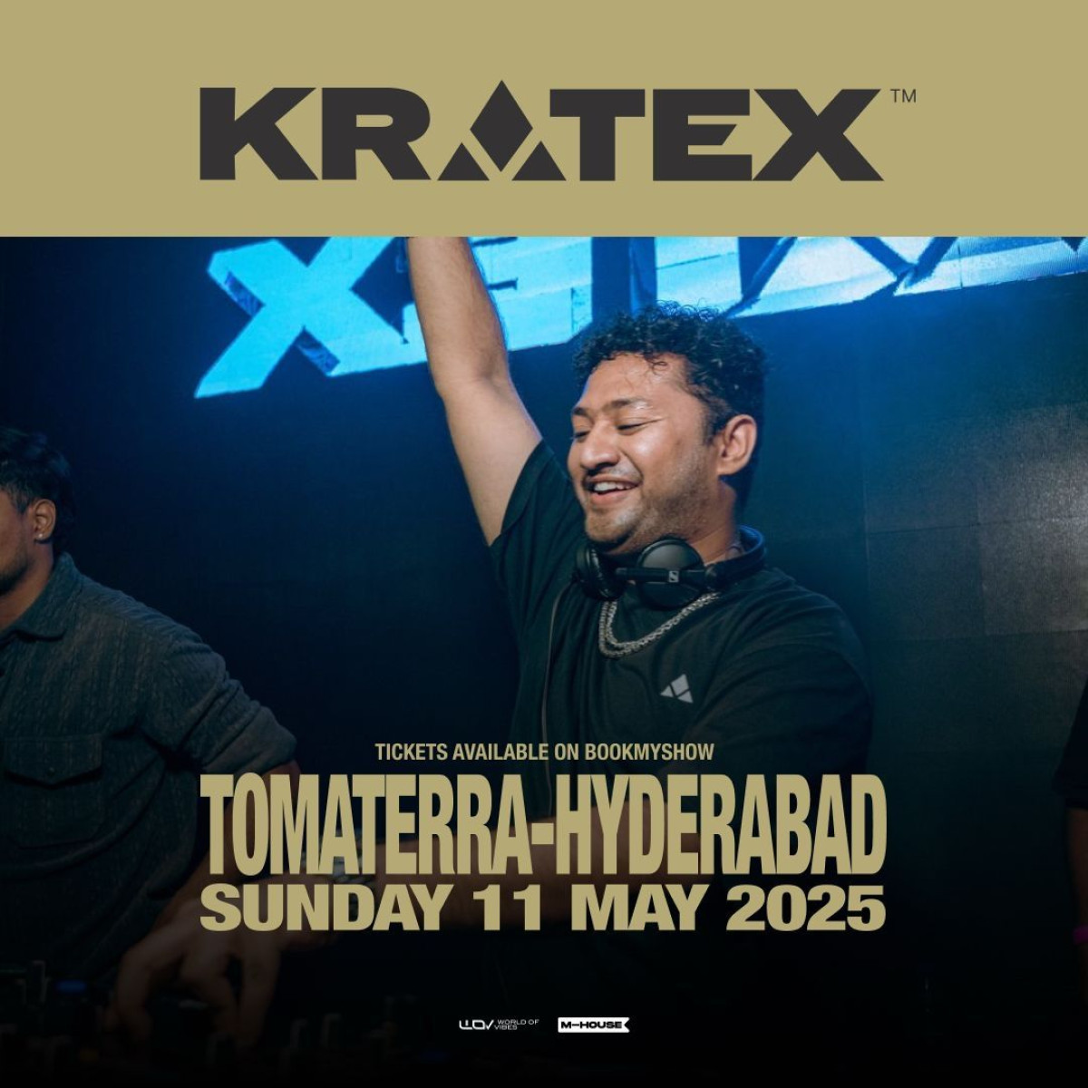 Experience electrifying beats at Tomaterra Festival, Hyderabad on 11 May 2025. Be ready!!!