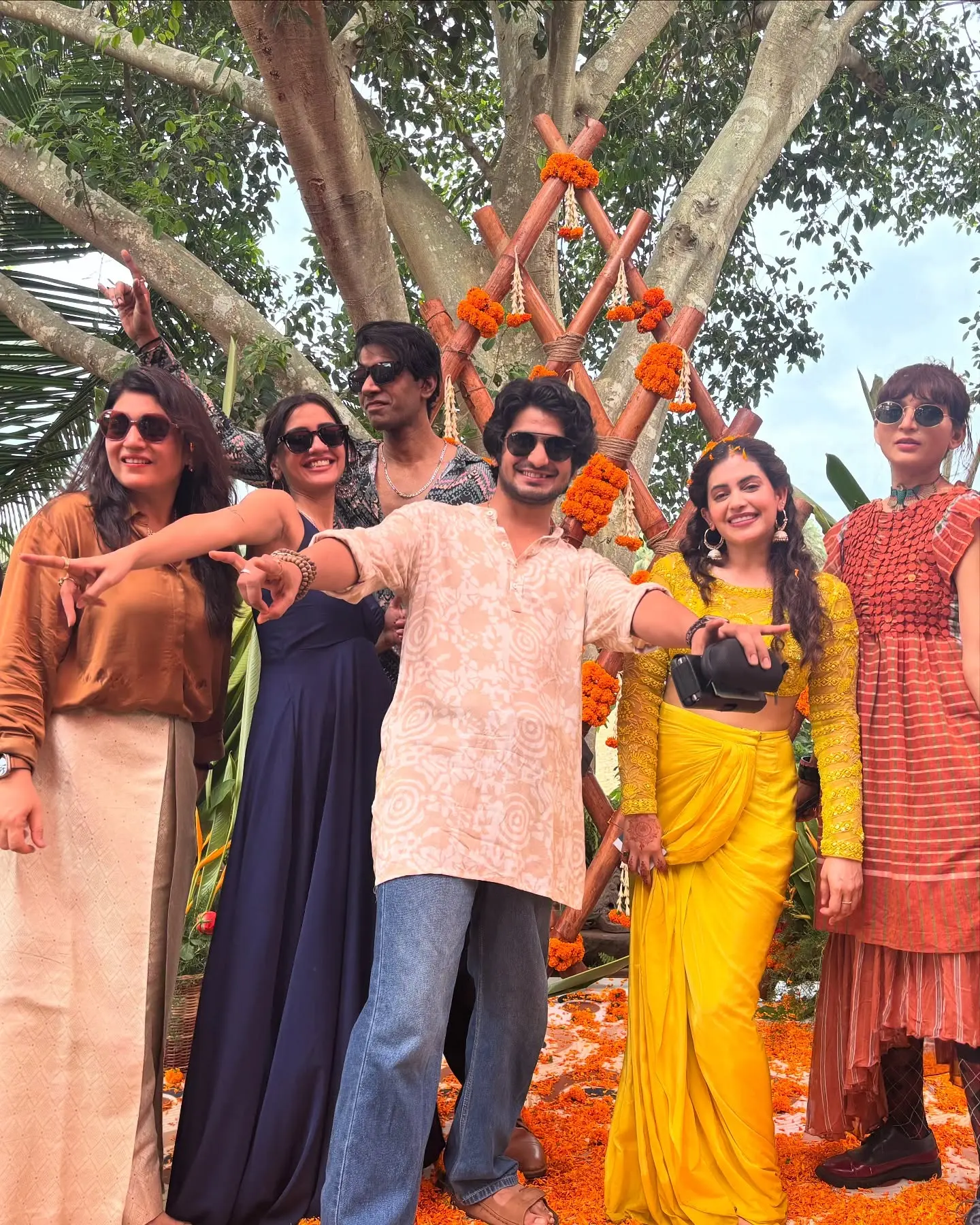 Yellow Wedding Diaries: Shruti Prakash Shines