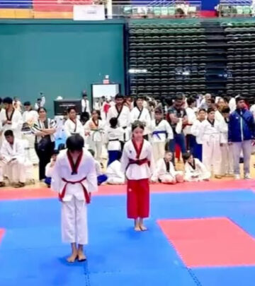 Young Taekwondo Star Shines Bright