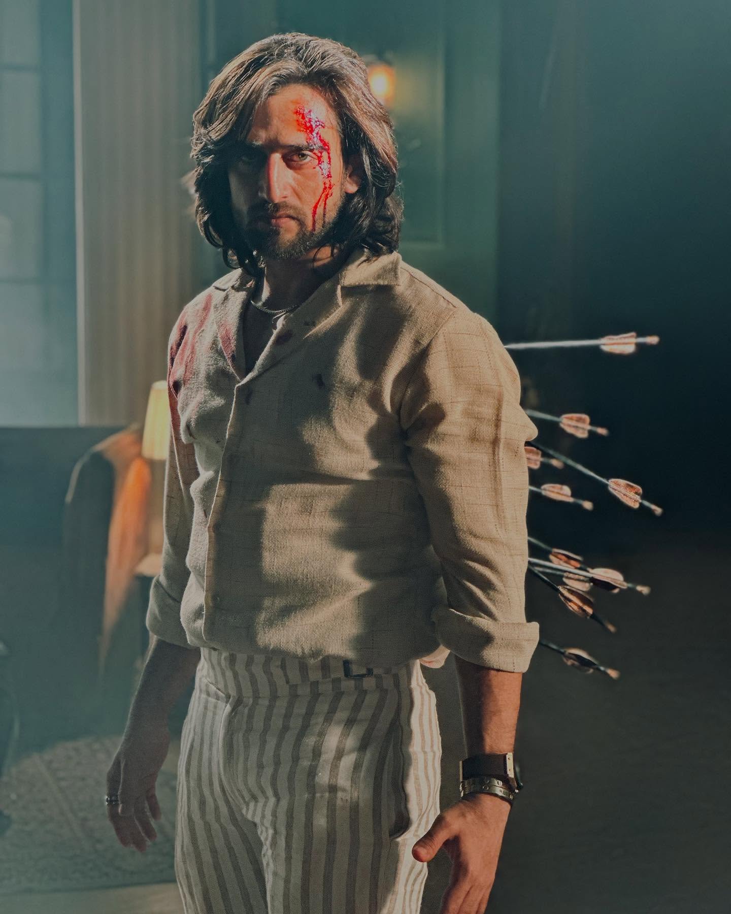 Zayn Ibad Khan's On-Screen Injuries Unveiled