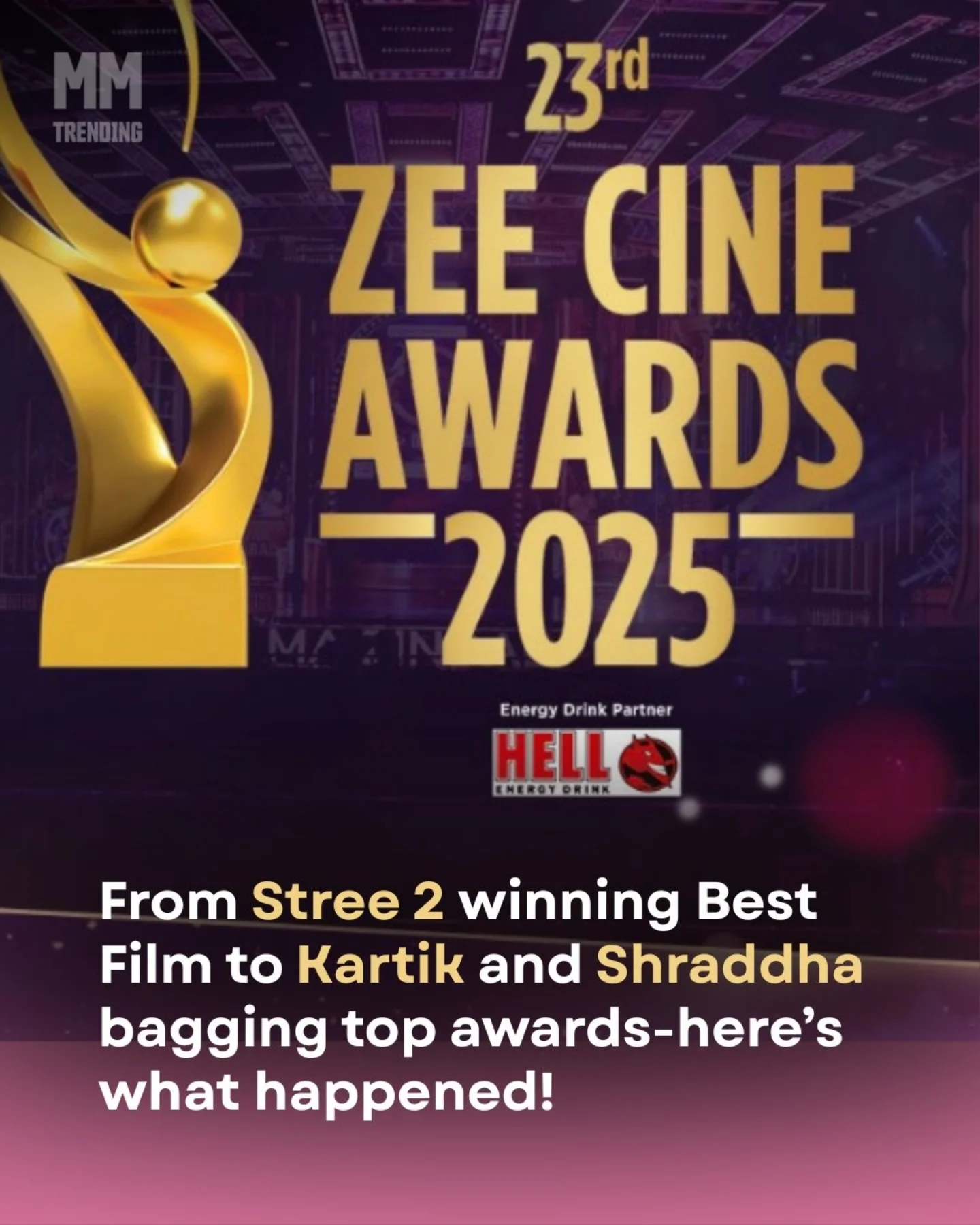 Zee Cine Awards 2025: Bollywood Shines With Spectacular Wins An iconic evening filled with dazzling performances, record wins, and Bollywood star glow.