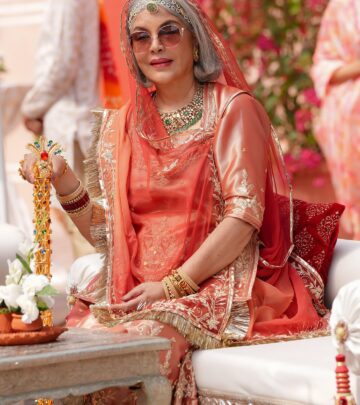 Zeenat Aman Applauds The Royals Costume Designers as They Marry Heritage And Modern Flair!