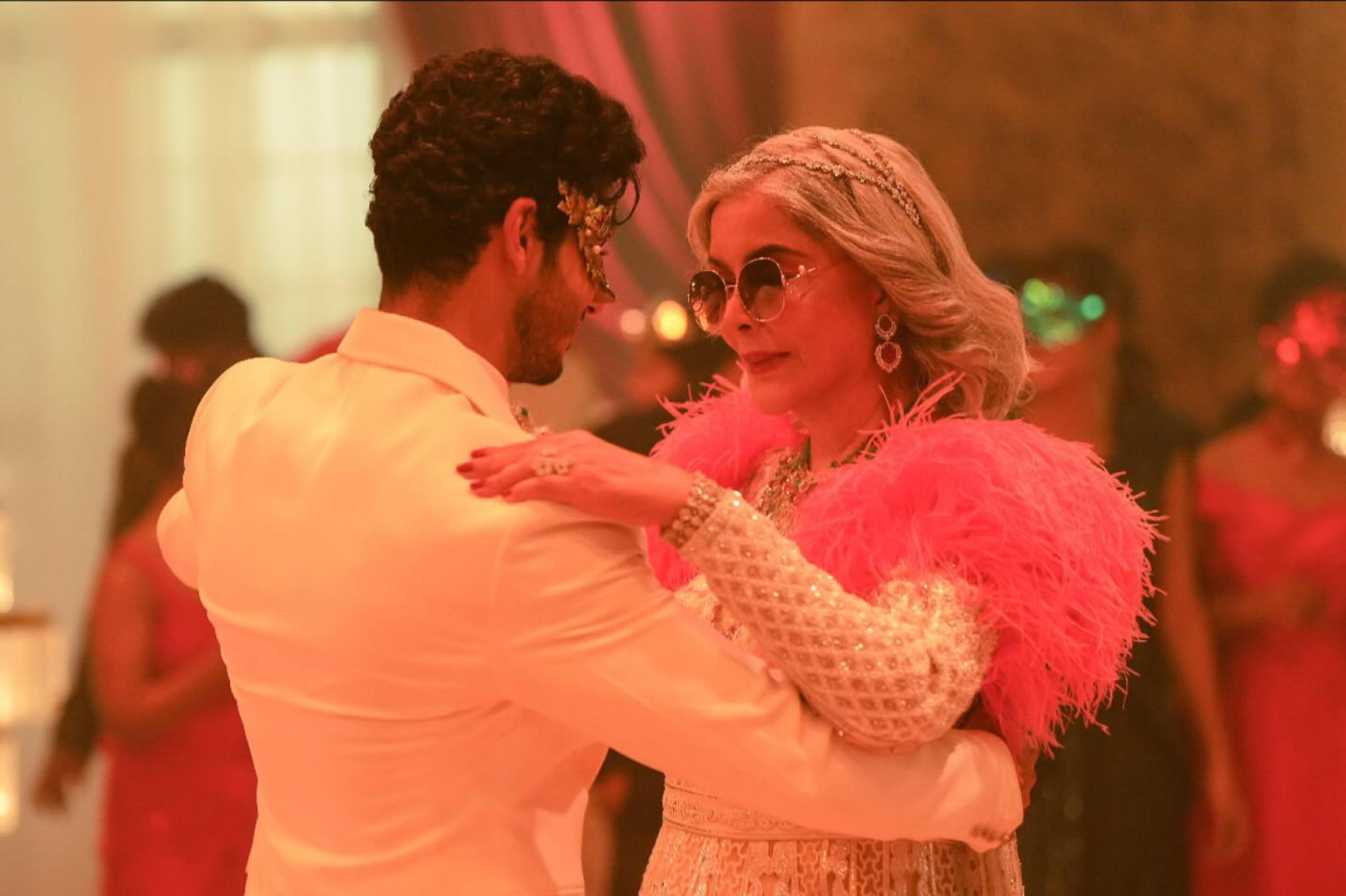 Zeenat Aman Praises Ishaankhatter In Royals Promotion Star praises rookie support; fresh talent & tireless team efforts bring Royals to life.