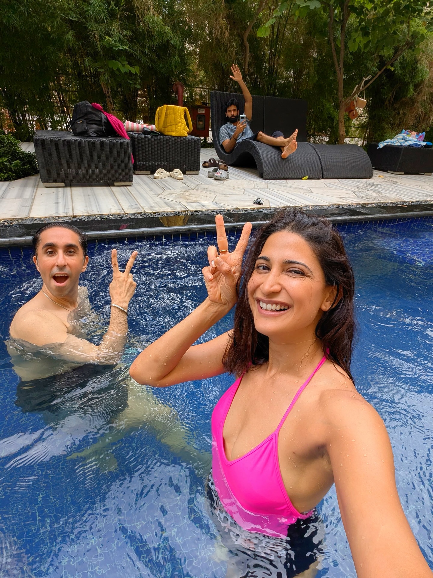 Aahana Kumra Poolside Bliss On A Sunny Sunday