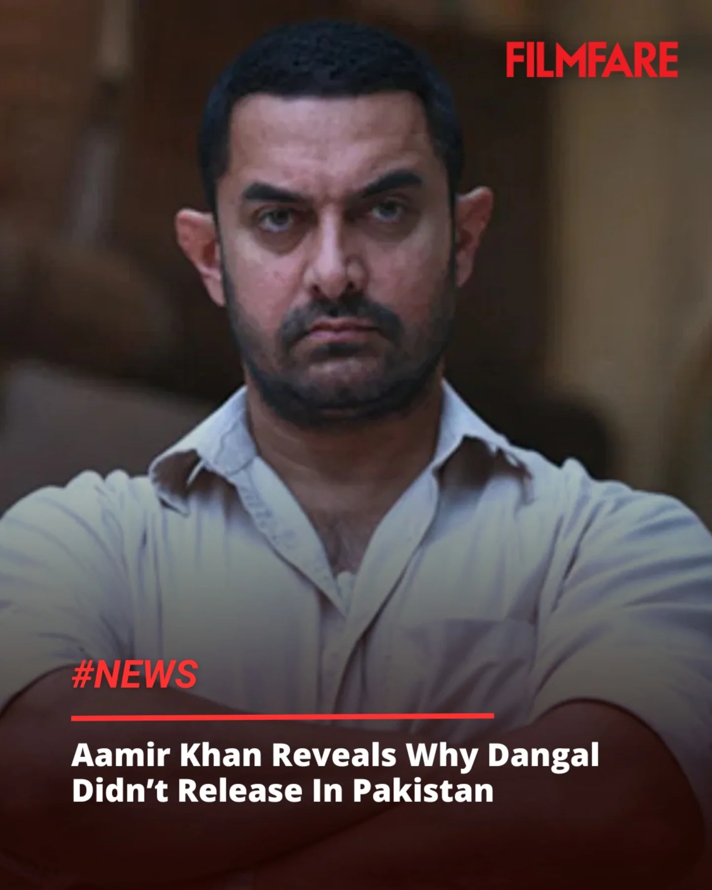 Aamir Khan Halts Dangal In Pakistan Not releasing Dangal after board demanded removal of nation symbols; a bold stand for us!!
