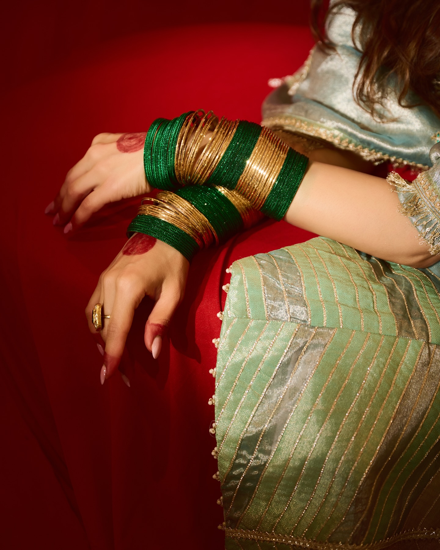 Aamna Sharif Shines In Chic Lehenga Look