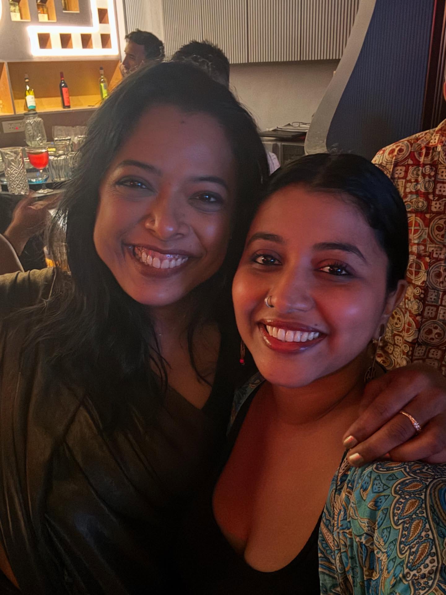 Aanandi Joshi Celebrates Team Success