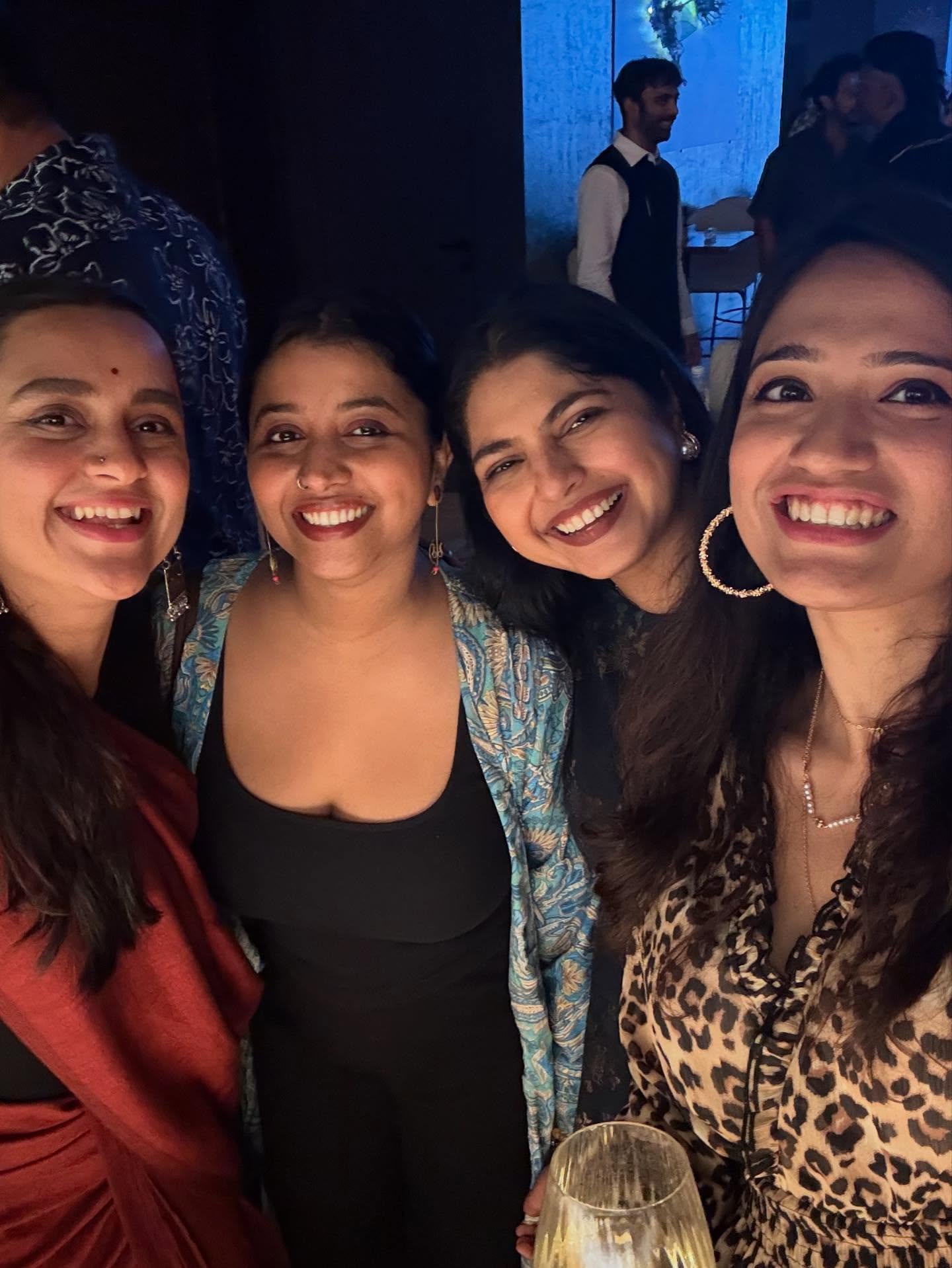 Aanandi Joshi Celebrates Team Success