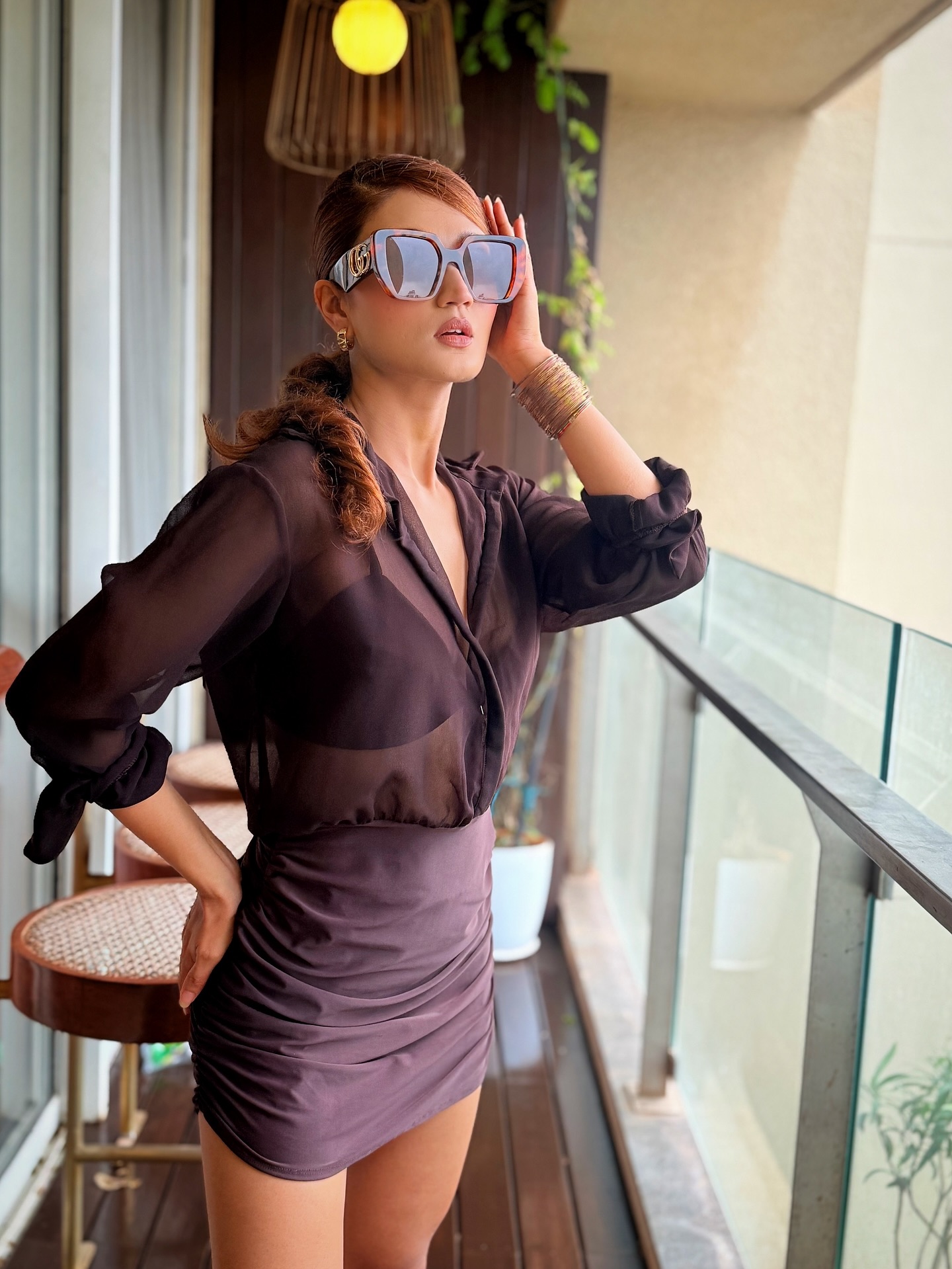 Aarushi Nishank Exudes Bold Sass in Cherrify Outfit