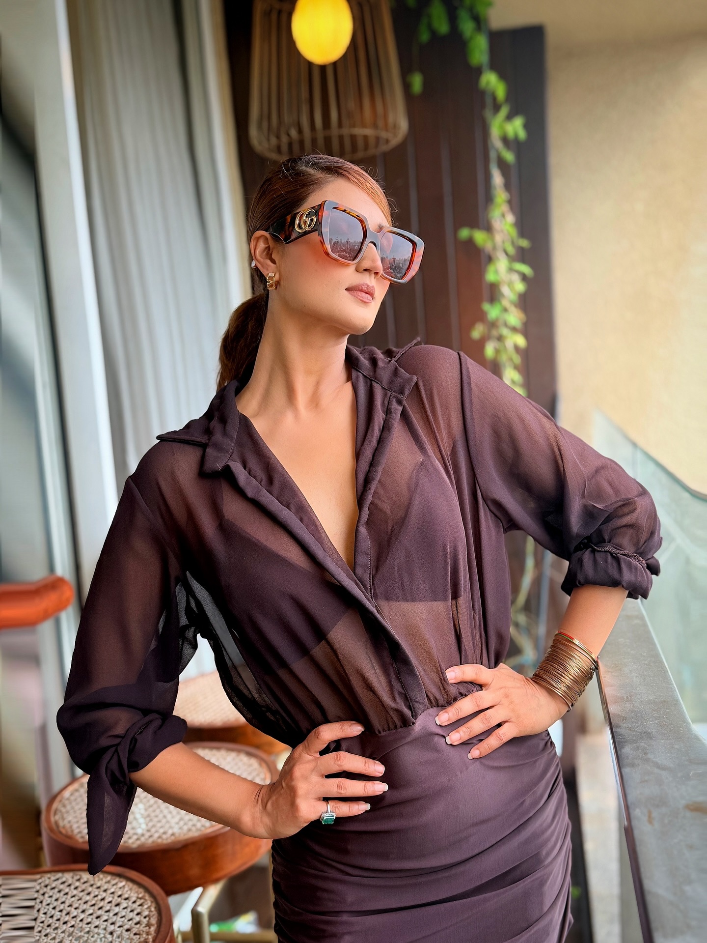Aarushi Nishank Exudes Bold Sass in Cherrify Outfit