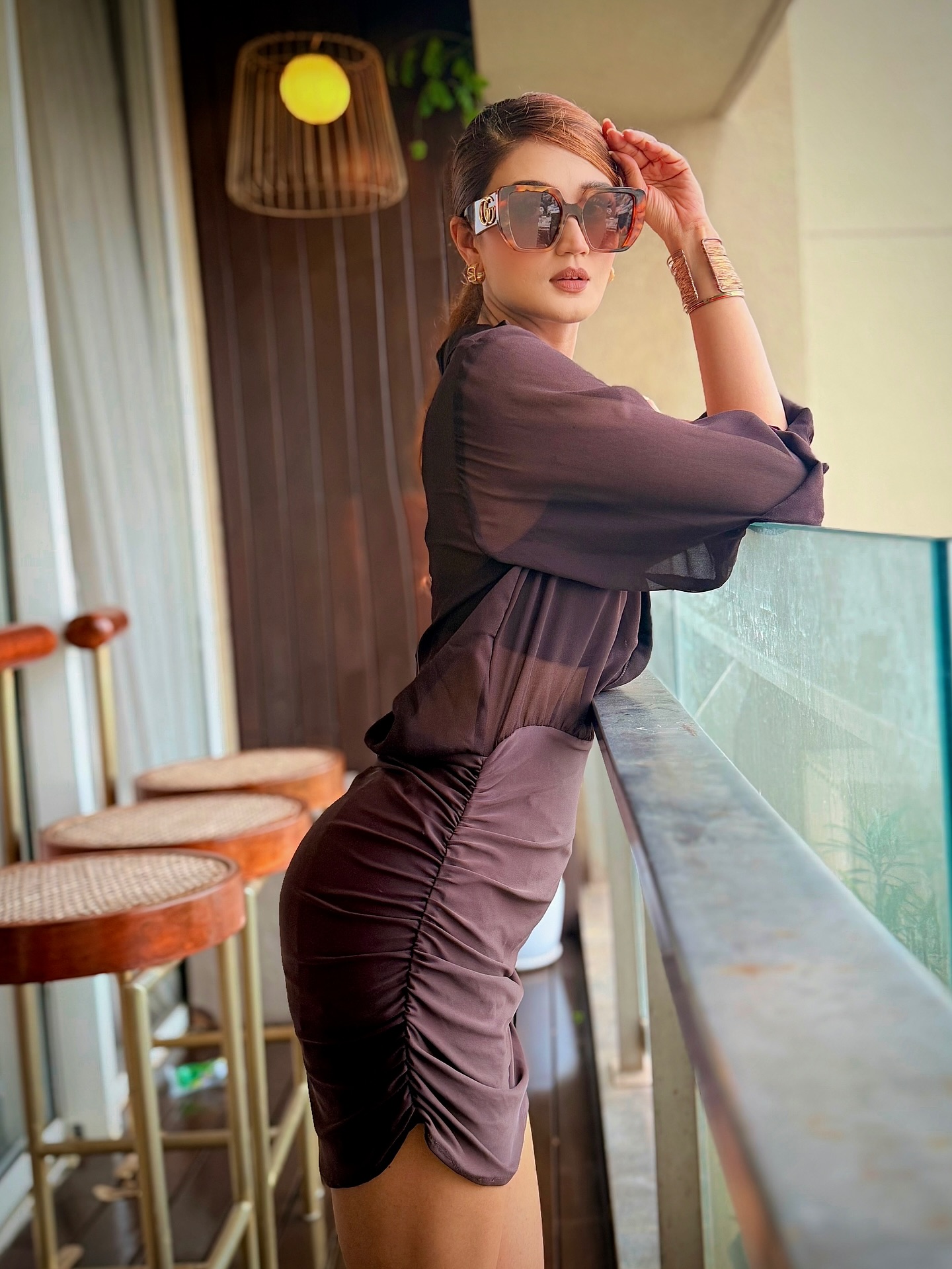 Aarushi Nishank Exudes Bold Sass in Cherrify Outfit