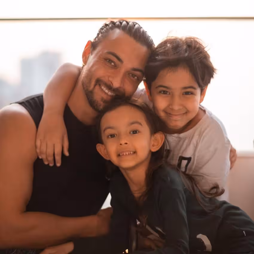 Aayush Sharma Celebrates Father's Day
