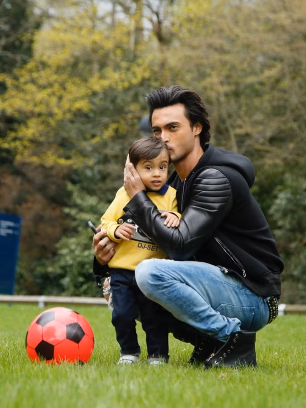 Aayush Sharma Celebrates Father's Day
