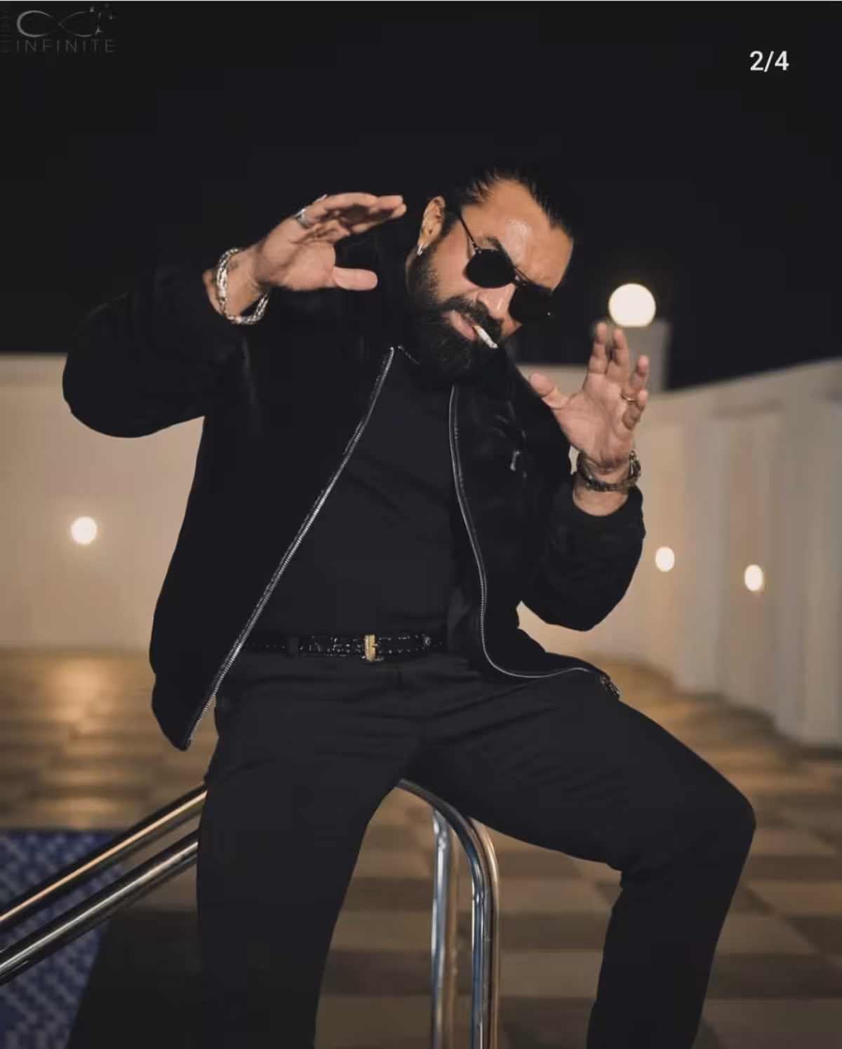 Ajaz Khan Walks Through Hell With Authority Esteemed actor Ajaz Khan inspires with a fearless mantra to own your challenging path every step.