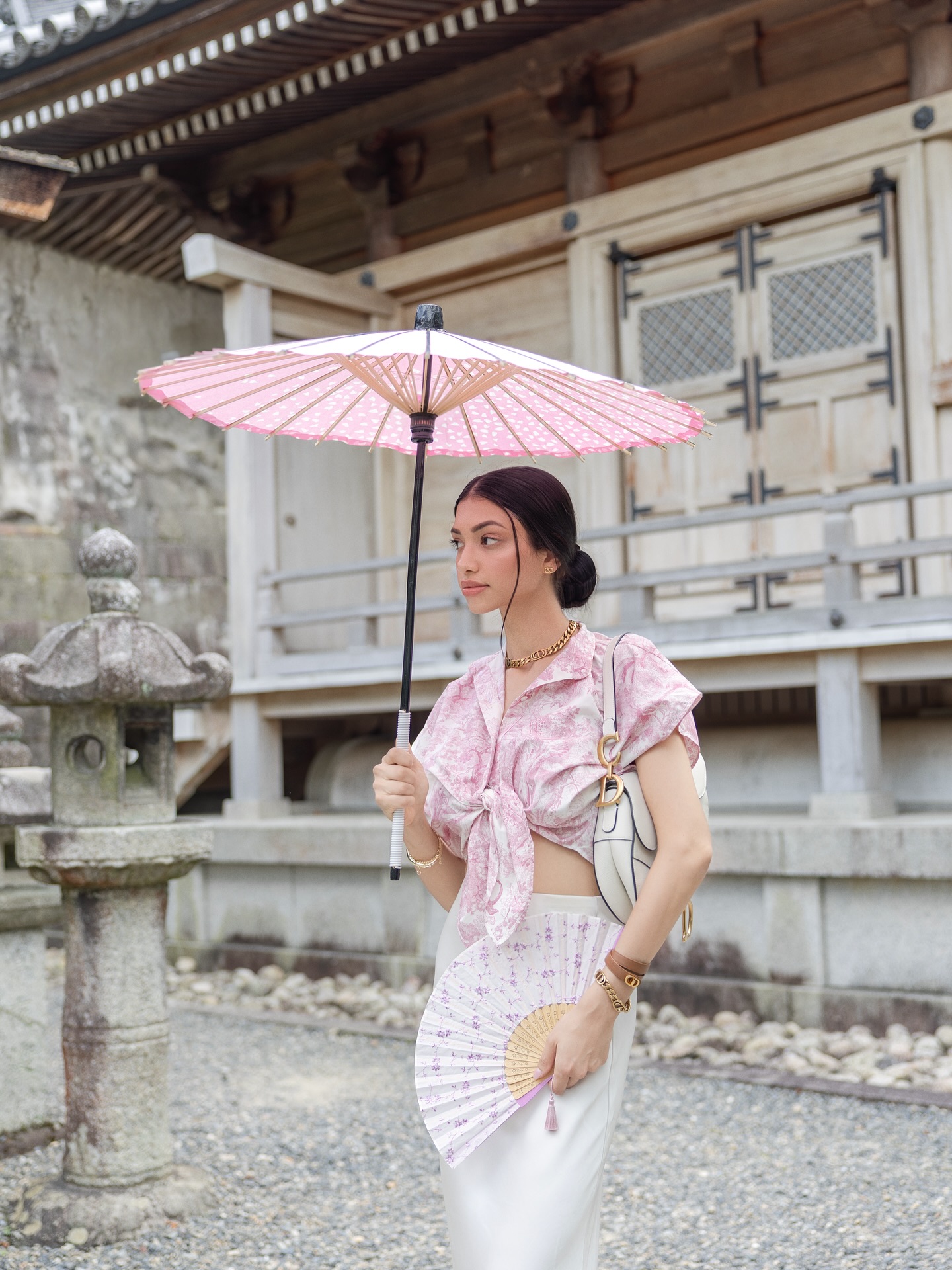 Alanna Panday Embraces Kyoto In Dior Riviera Chic