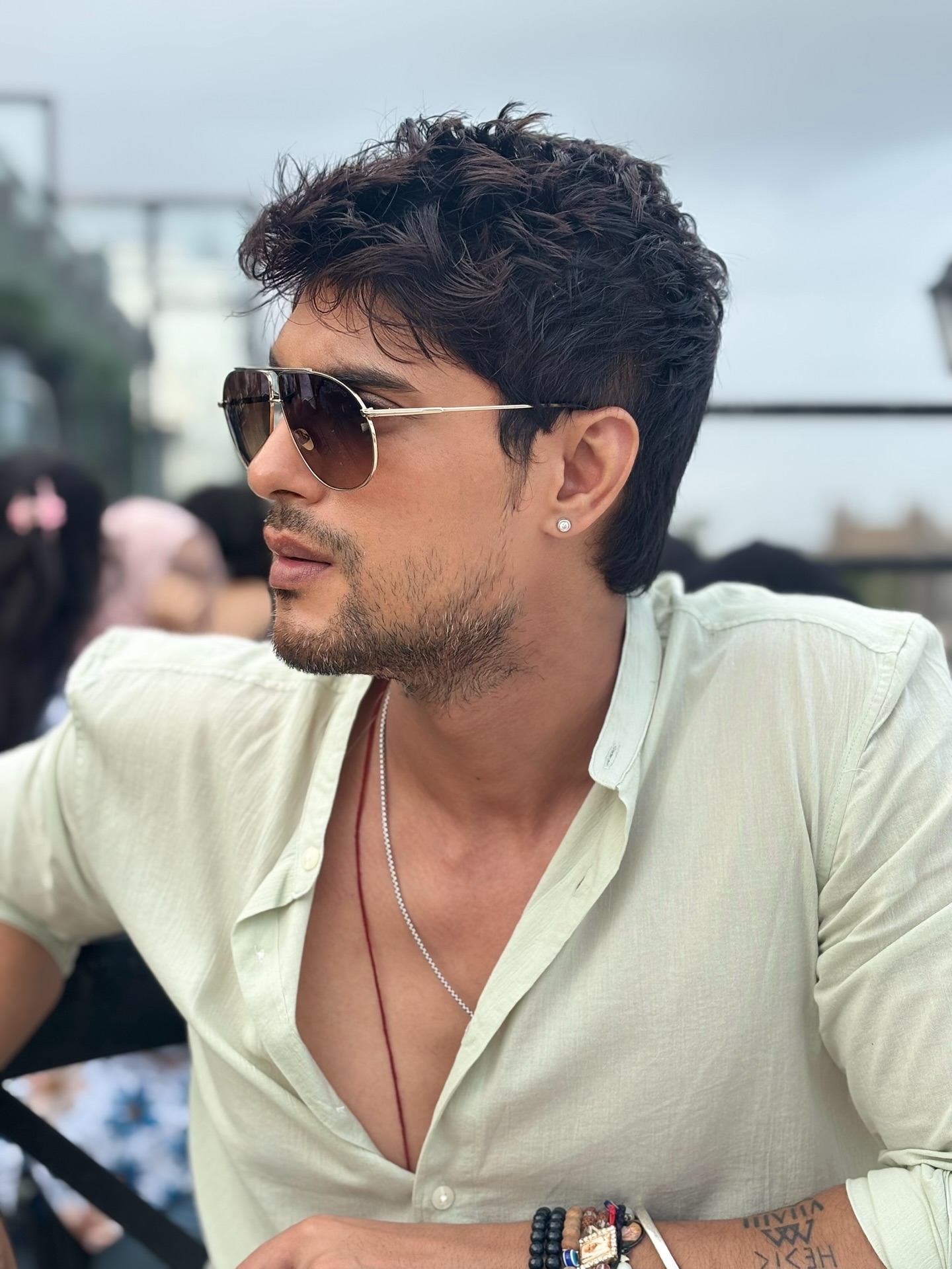 Ankit Gupta Embraces His Side Profile