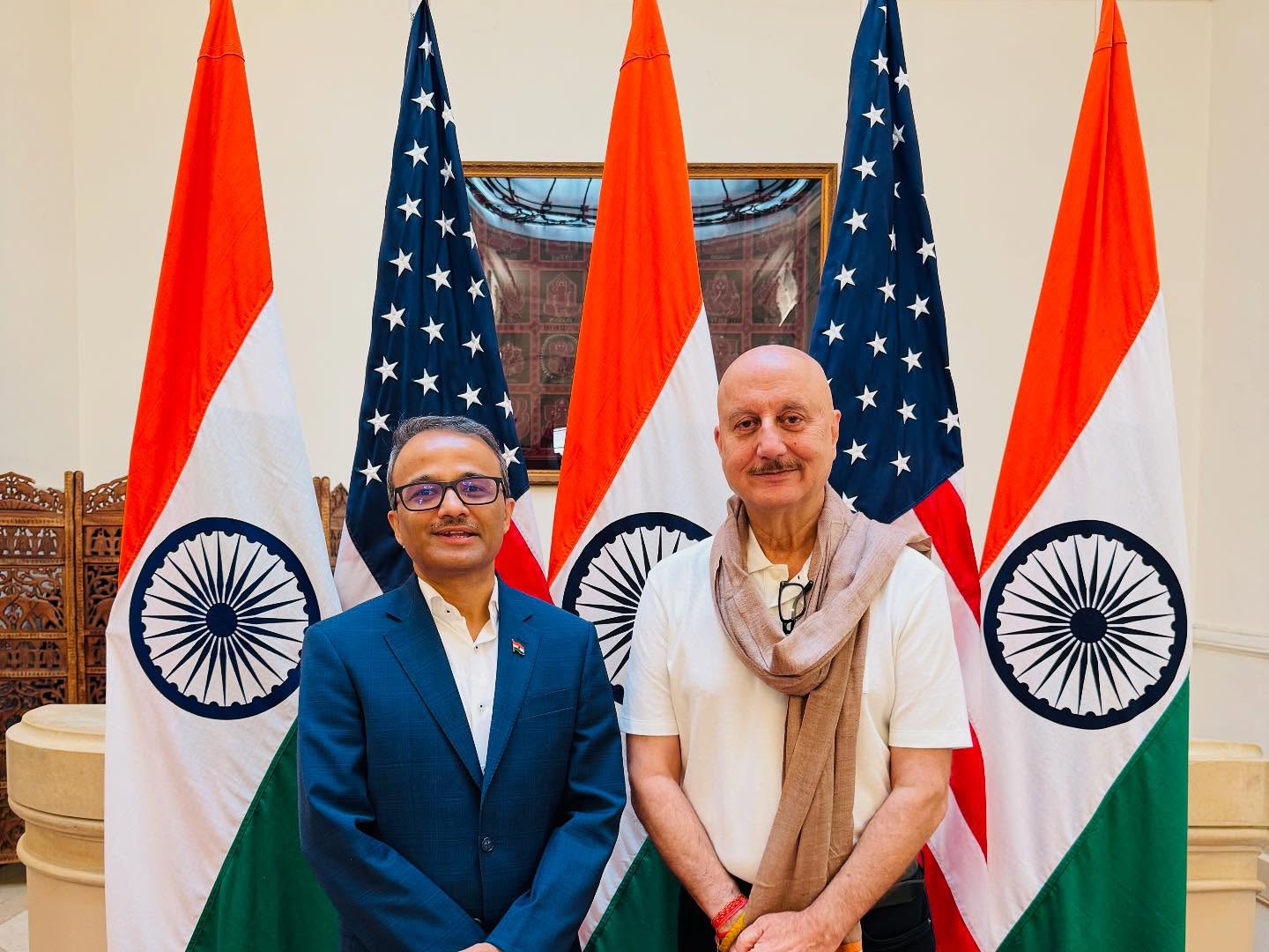 Anupam Kher Honors India’s Diplomats Abroad
