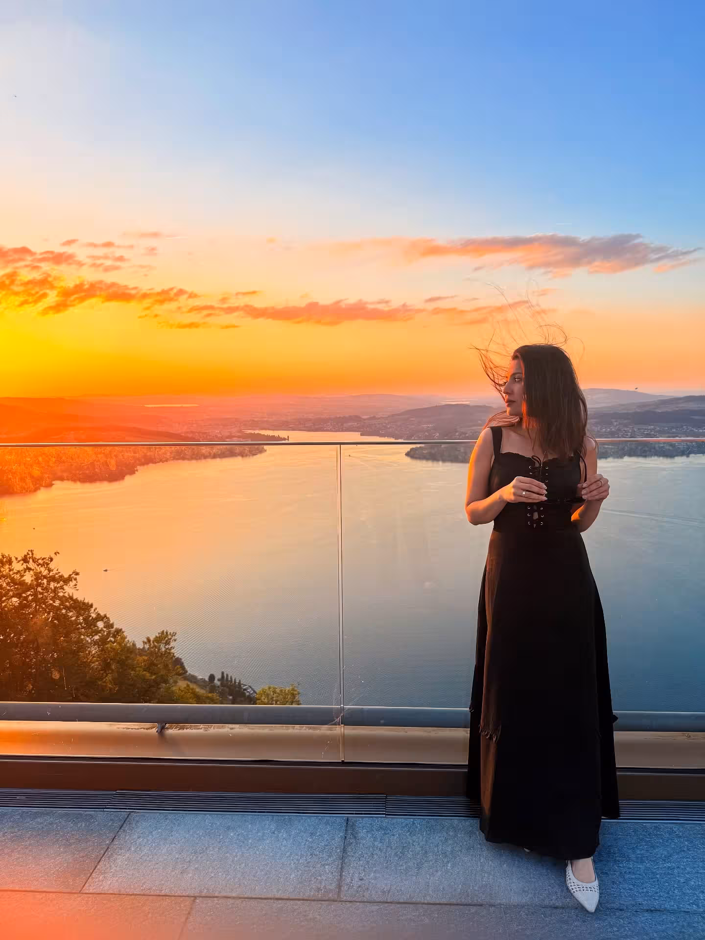 Barkha Singh Embraces Endless Sunset Affair Barkha Singh dazzles under majestic Swiss sunsets while exploring Alps and luxury escapes.