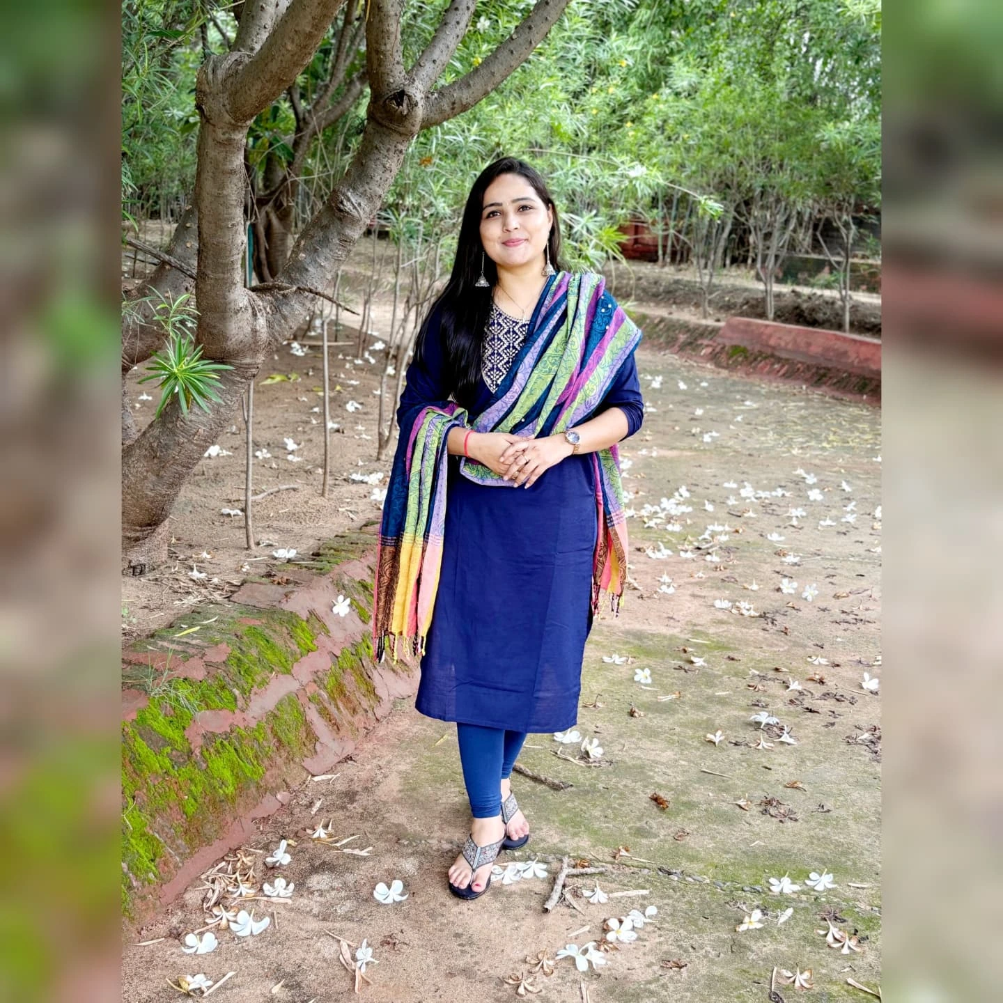 Bhagyashree’s Radiant Nature Vibes